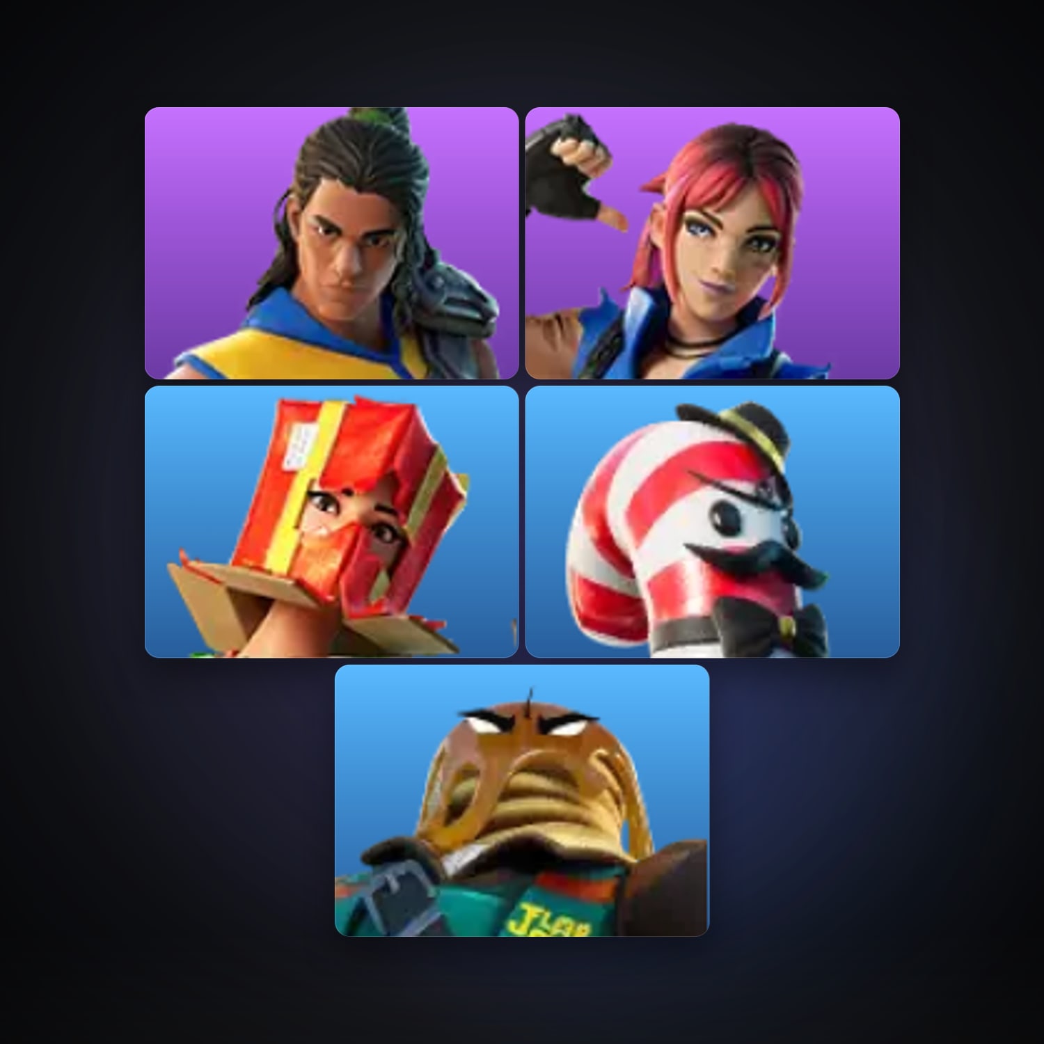 Fortnite account with Trailblazer Tai & Explorer Emilie — 5 skins — 100 V-Bucks — lvl 30 — HabibiAccounts