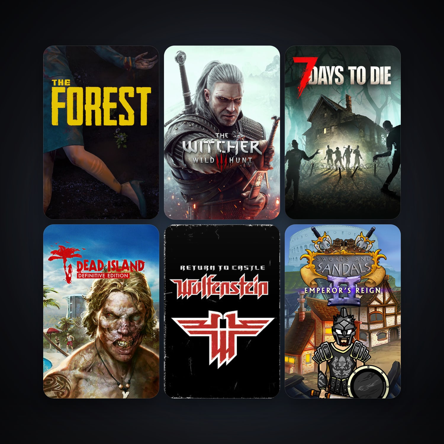 Steam account: Return to Castle Wolfenstein + Guns of Icarus Online, 38 games, clean — HabibiAccounts