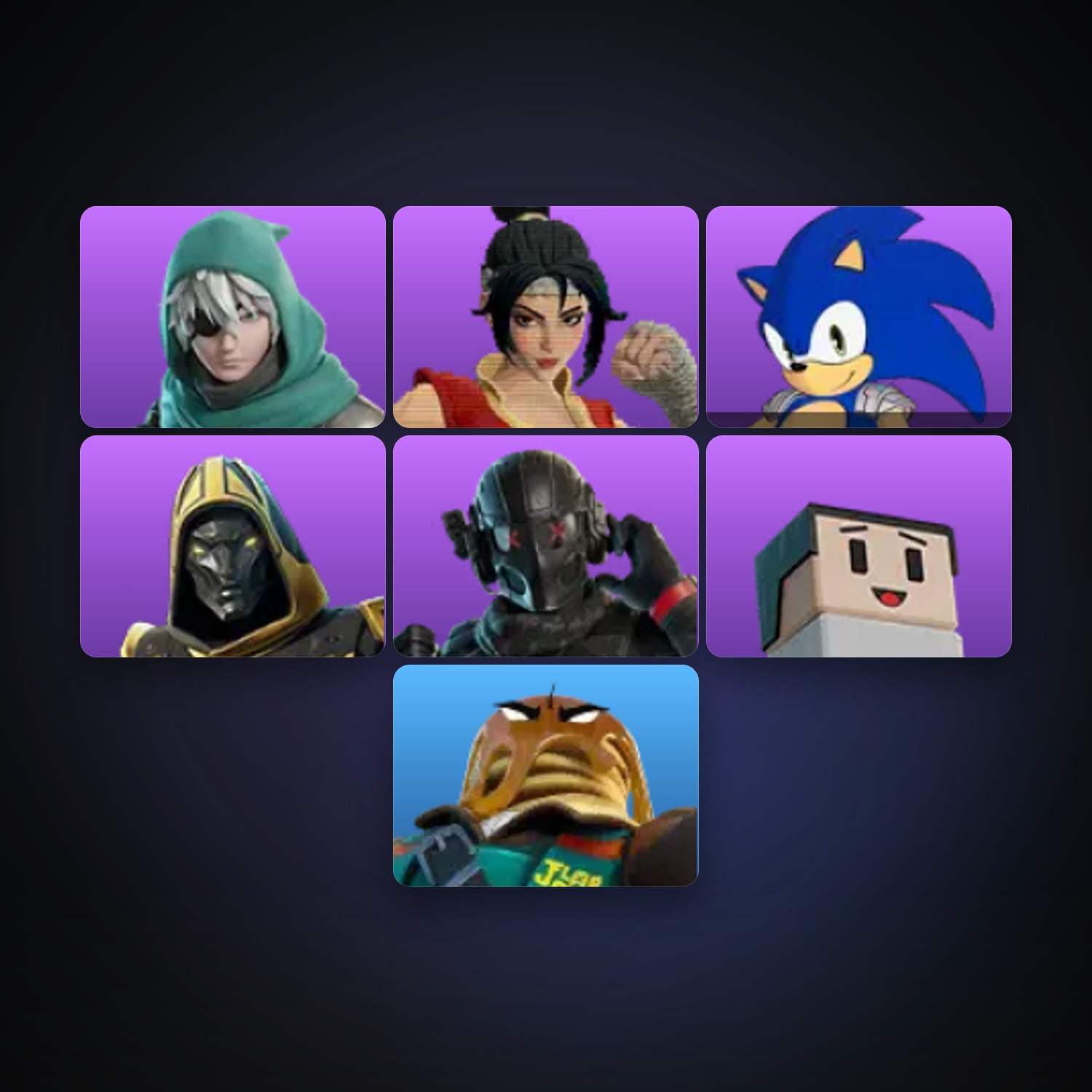 Fortnite account with Bastian & Mali — 7 skins — 400 V-Bucks — lvl 374 — HabibiAccounts