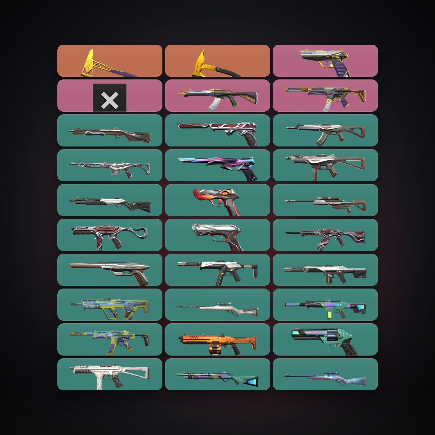 EU Silver 1 locker — 2 knives, 45 skins, lvl 93 — HabibiAccounts