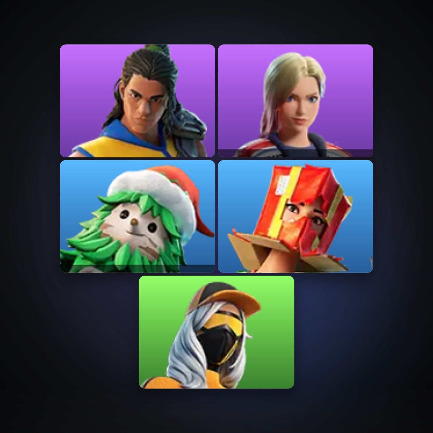 Fortnite account with Trailblazer Tai & Dueling Dragons Jackie — 5 skins — 400 V-Bucks — lvl 130 — HabibiAccounts