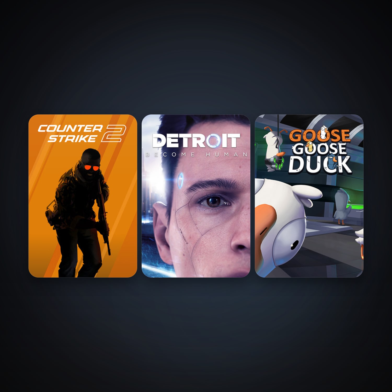 Steam account: CS2 Prime + Detroit: Become Human, 4 games, clean — HabibiAccounts