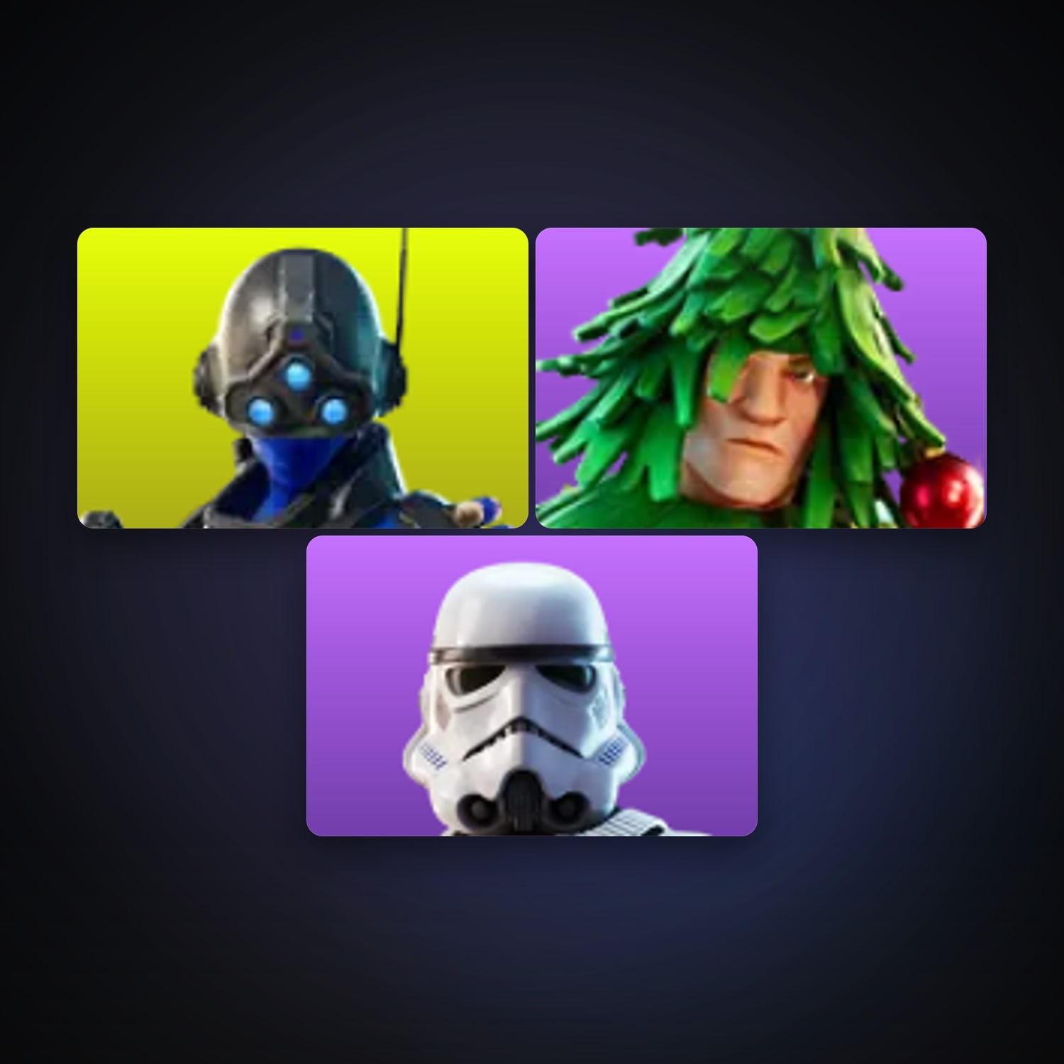 Fortnite account with Trilogy & Lt. Evergreen — 3 skins — 100 V-Bucks — lvl 181 — HabibiAccounts