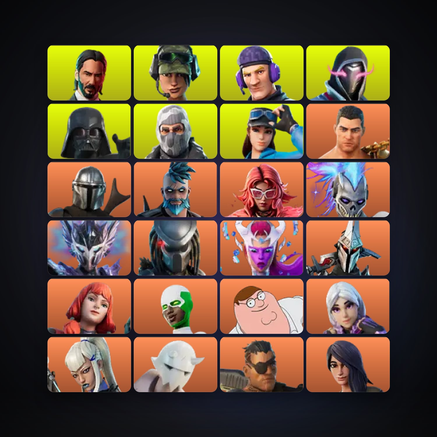 Fortnite account with John Wick & Havoc — 235 skins — 600 V-Bucks — lvl 3215 — HabibiAccounts