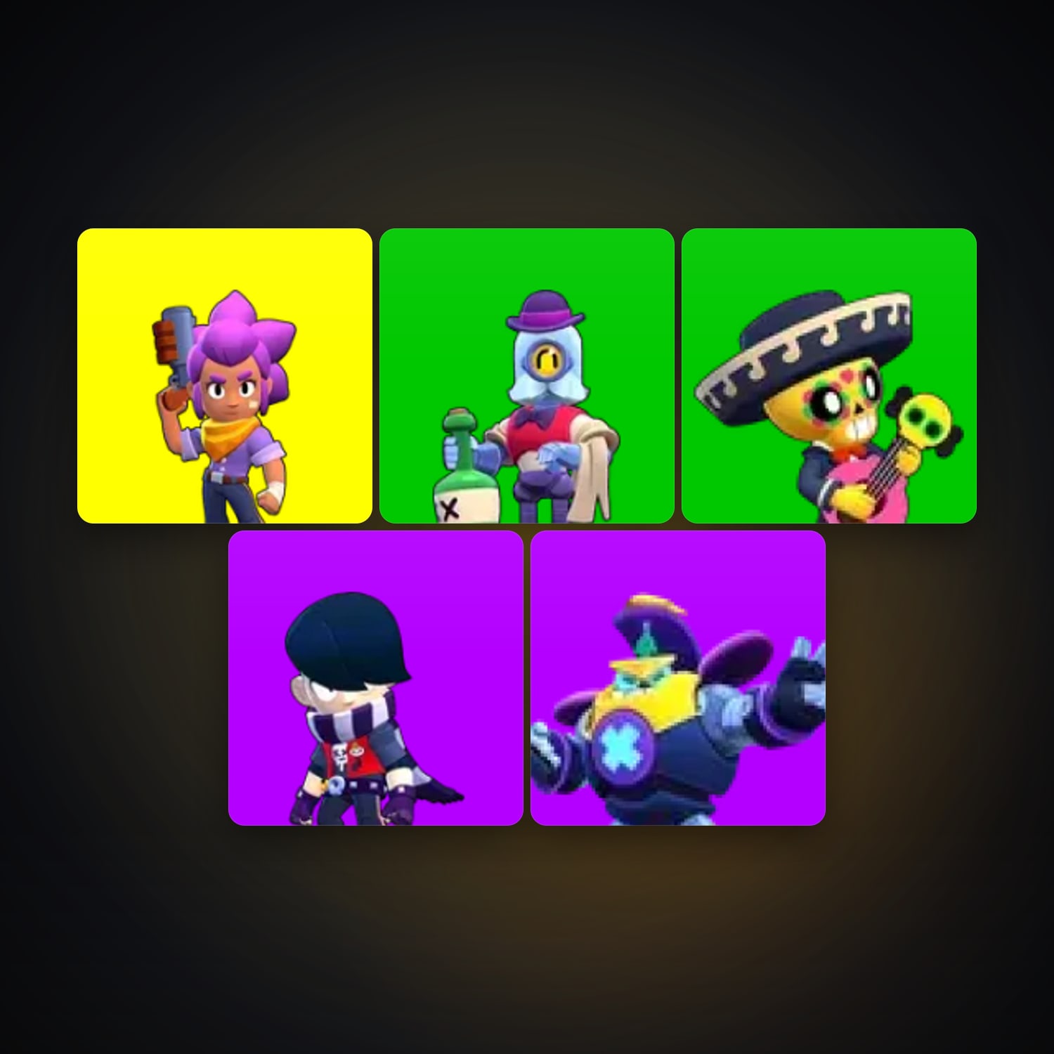Supercell account: 5 Brawlers | 309 Trophies — HabibiAccounts