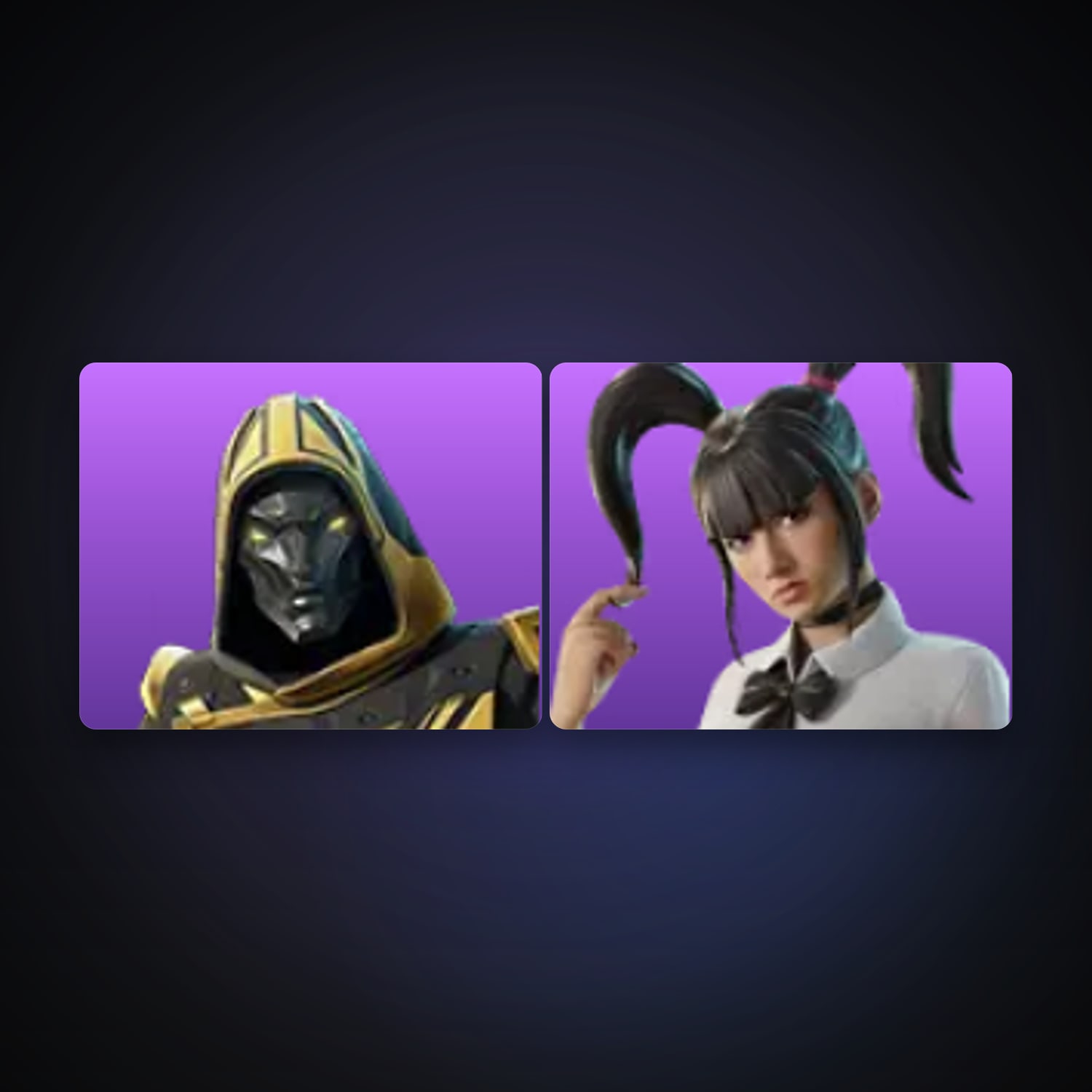 Fortnite account with Blitz Knight & Yuki Yubari — 2 skins — 200 V-Bucks — lvl 38 — HabibiAccounts