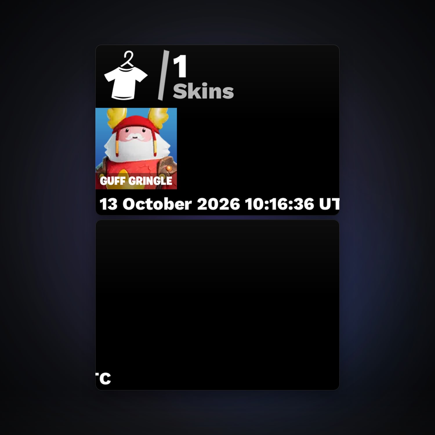 Fortnite account with Guff Gringle — 1 skin — lvl 7 — HabibiAccounts