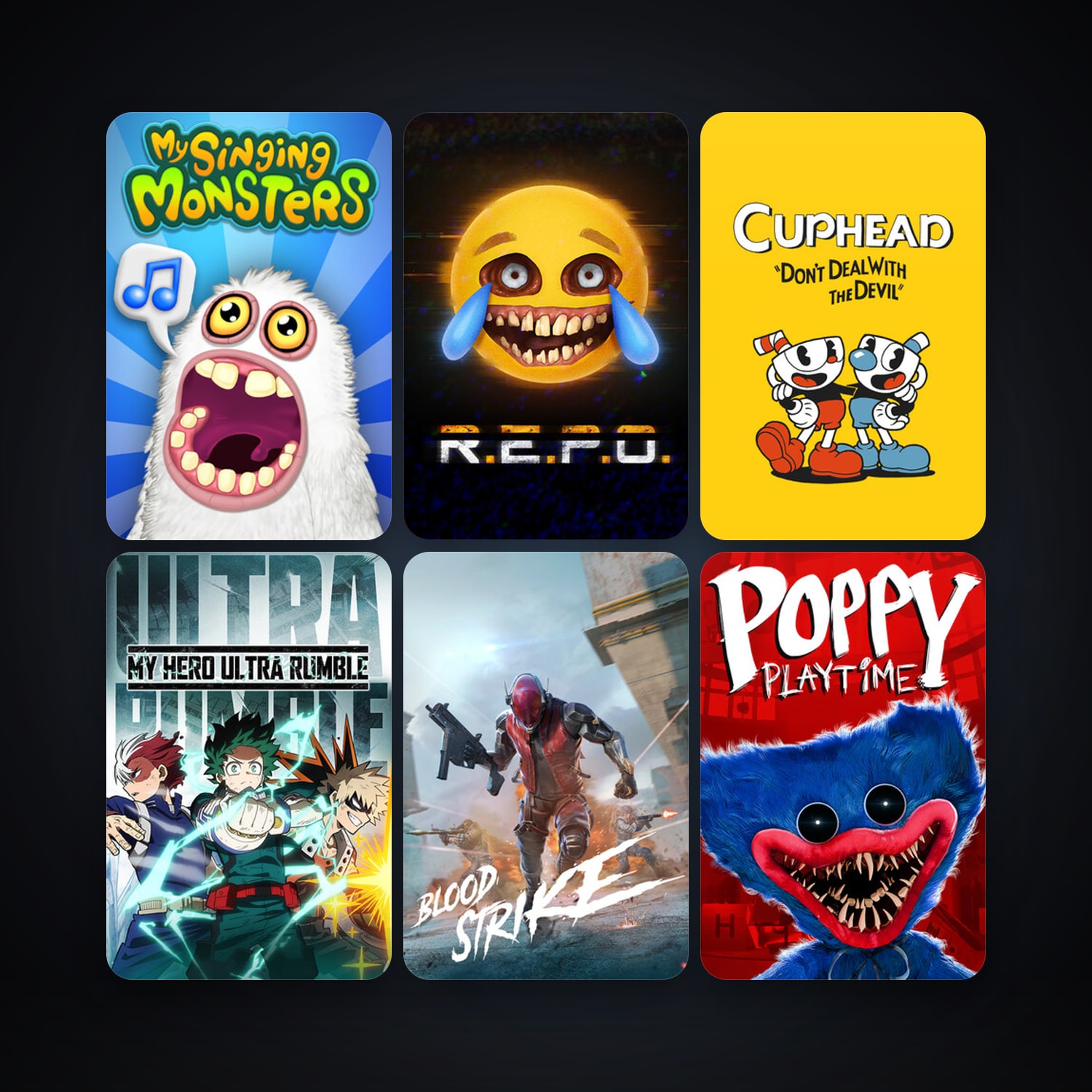 Steam account: Cuphead + My Singing Monsters, 16 games, clean — HabibiAccounts