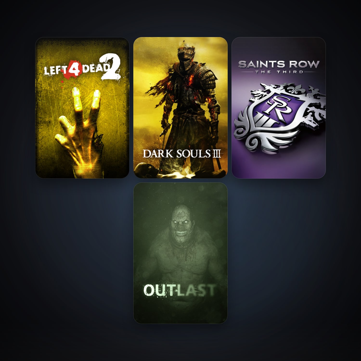 Steam account: Left 4 Dead 2 + Saints Row: The Third, 5 games, clean — HabibiAccounts