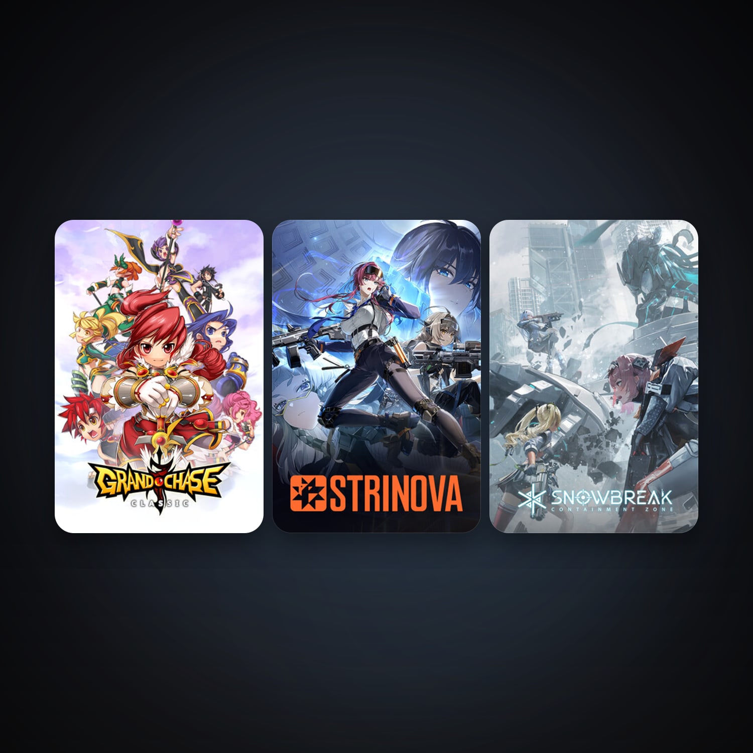 Steam account: GrandChase + Strinova, 4 games, clean — HabibiAccounts