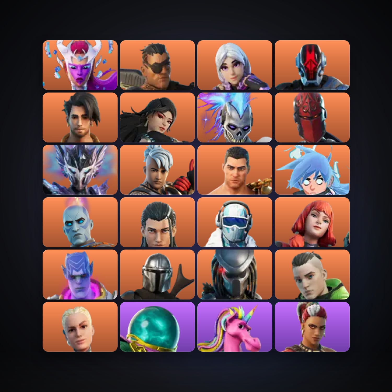 Fortnite account with Skull Trooper & The Cube Queen — 111 skins — 100 V-Bucks — lvl 1589 — HabibiAccounts