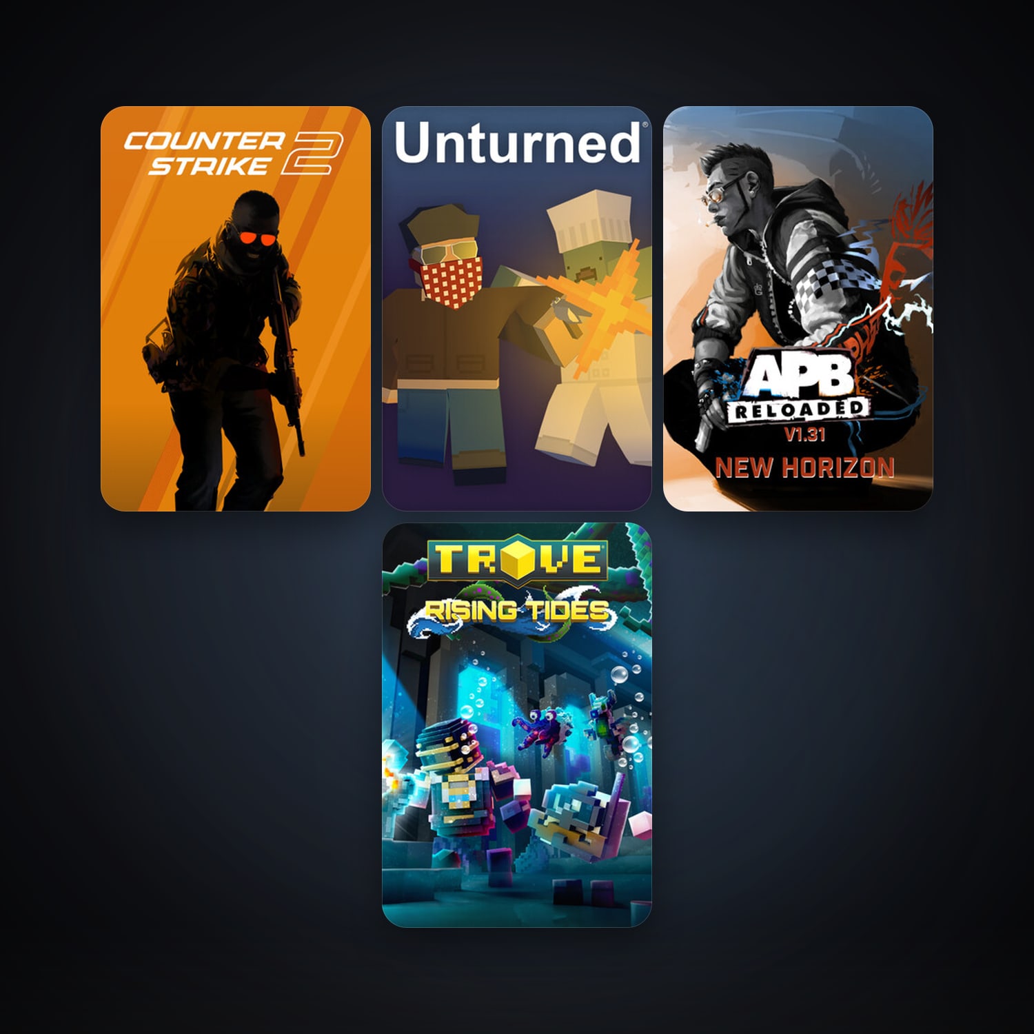 Steam account: CS2 Prime + APB Reloaded, 7 games, clean — HabibiAccounts