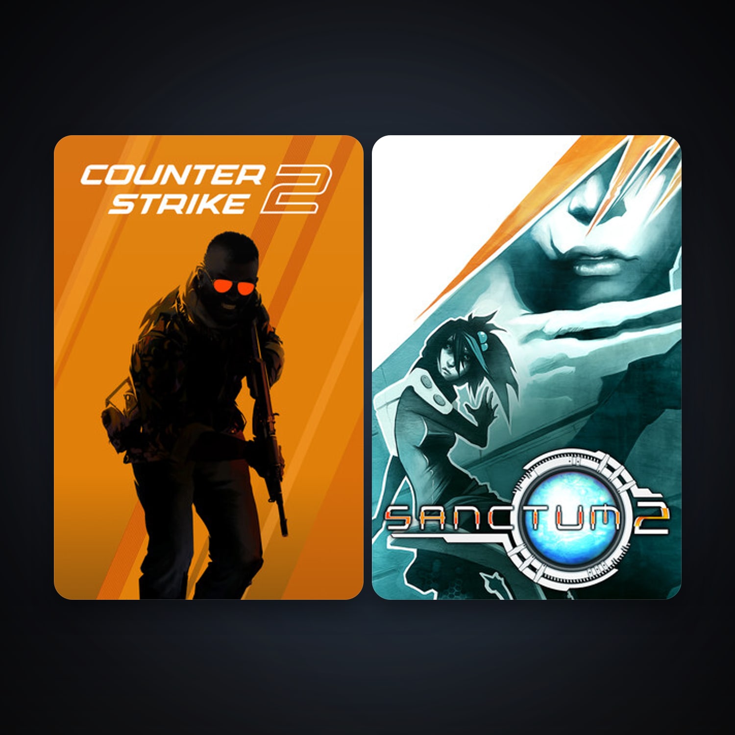 Steam account — CS2 Prime + Sanctum 2, 2 games, Steam 10, clean — HabibiAccounts