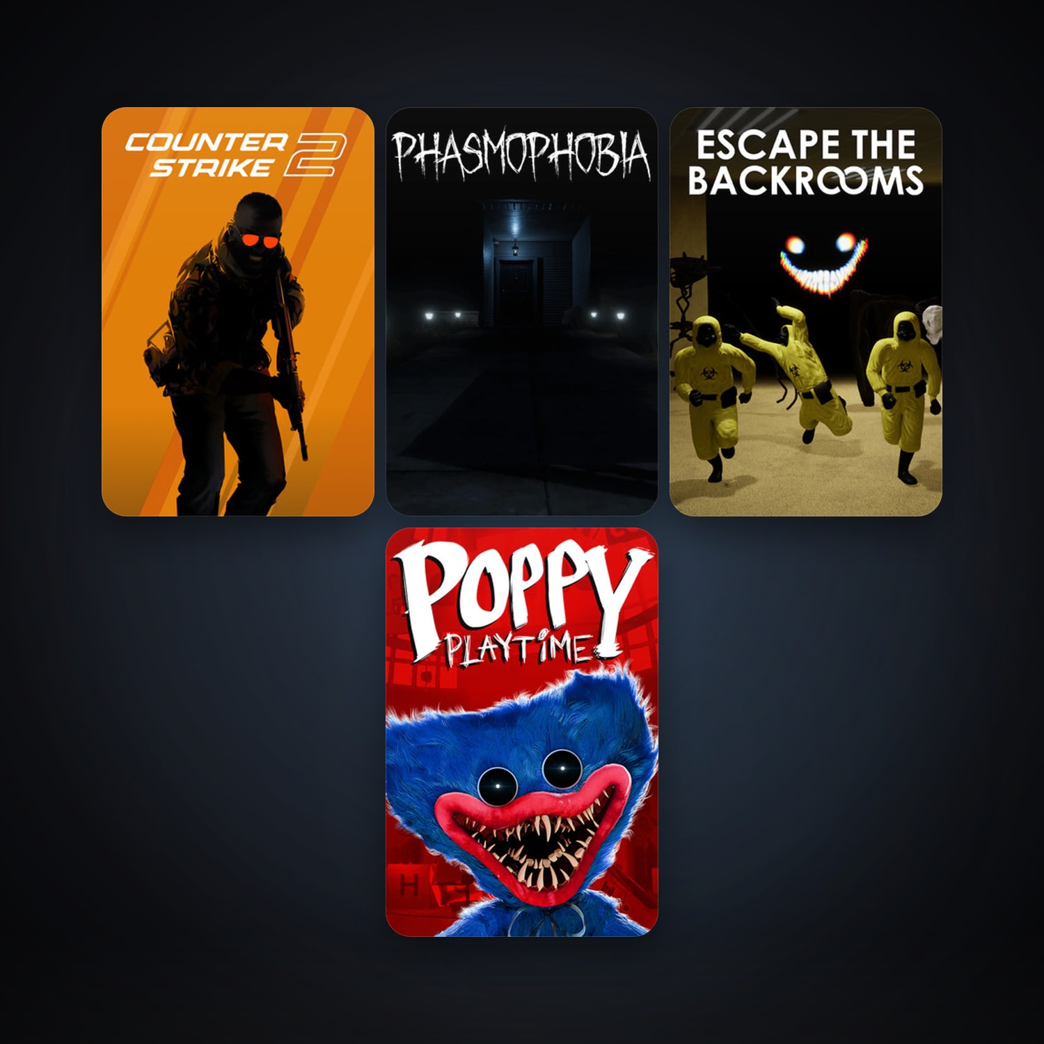 Steam account: CS2 Prime + Phasmophobia, 4 games, clean — HabibiAccounts