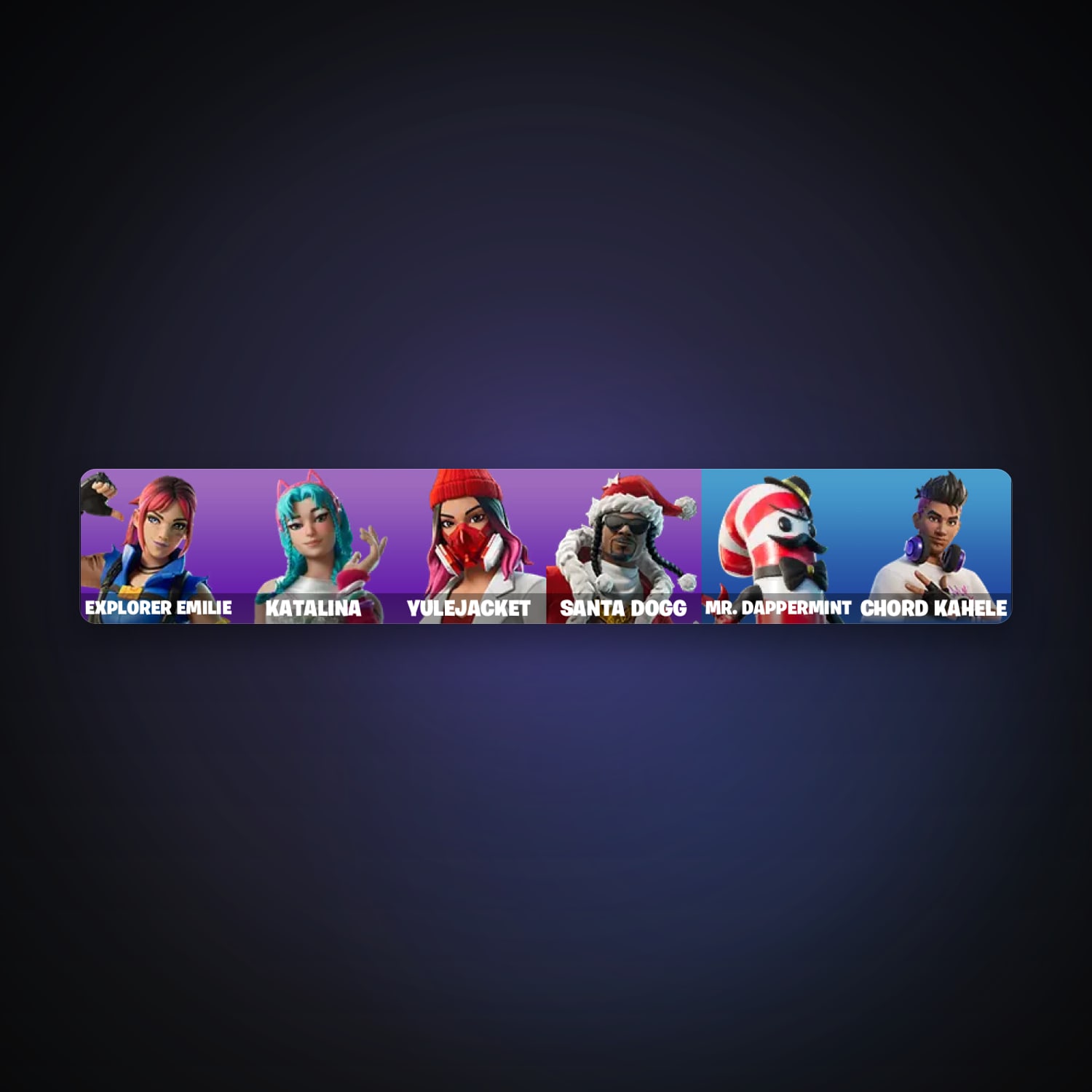 Fortnite account with Explorer Emilie & Katalina — 6 skins — 300 V-Bucks — lvl 132 — HabibiAccounts
