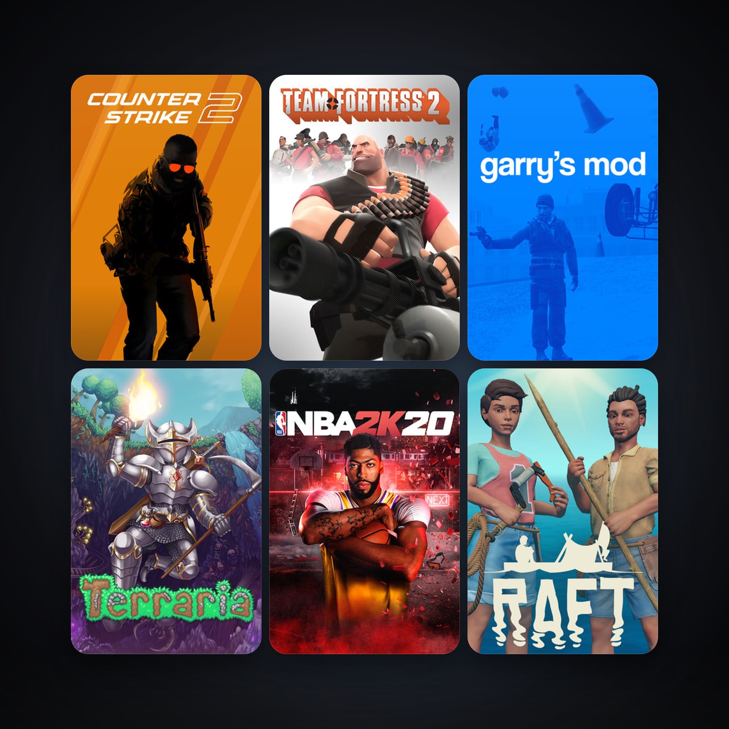 Steam account — Counter-Strike + Team Fortress Classic, 60 games, Steam 10, clean — HabibiAccounts