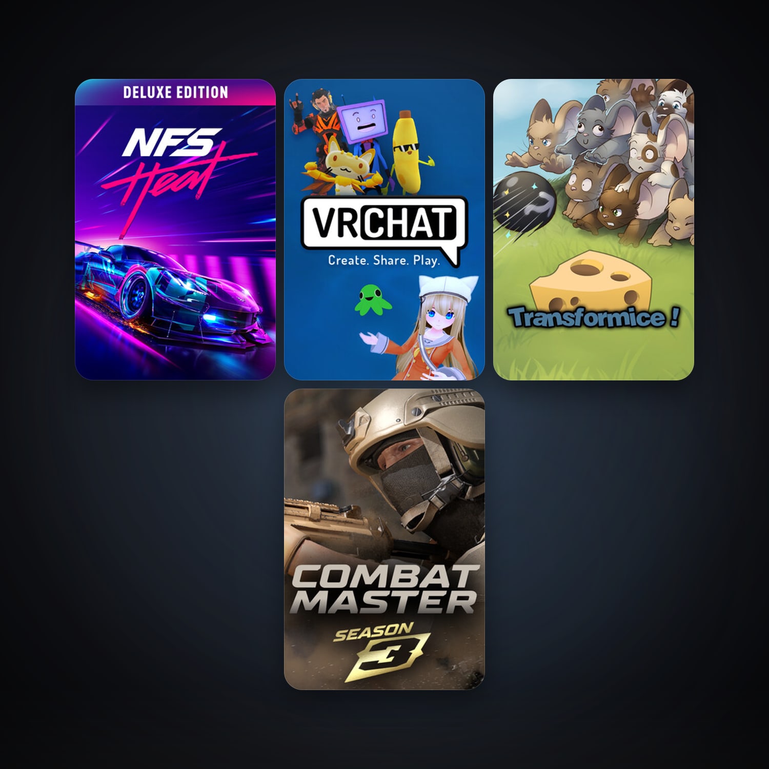 Steam account: Transformice + VRChat, 11 games, clean — level 6 — HabibiAccounts