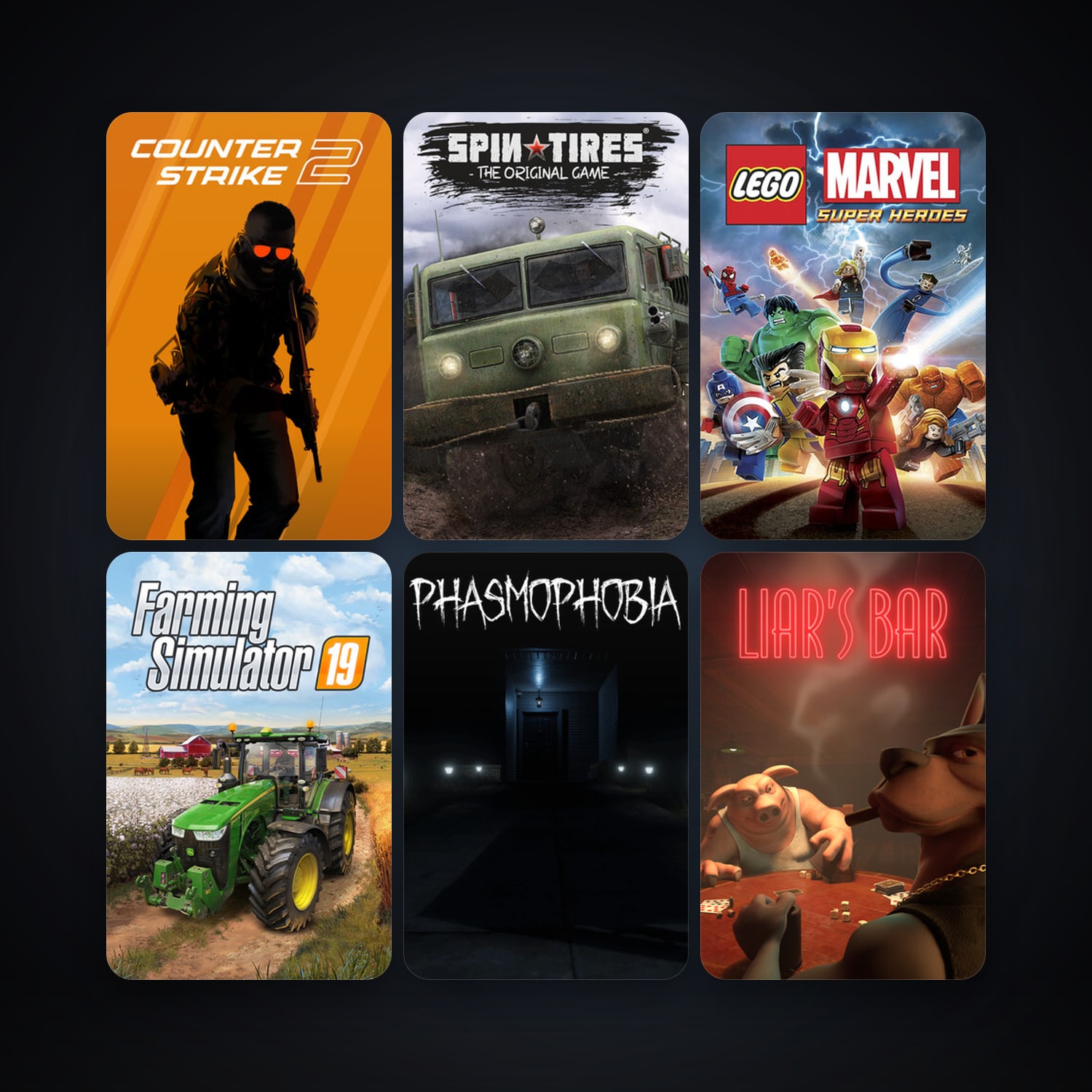 Steam account: CS2 Prime + LEGO Marvel Super Heroes, 13 games, clean — level 5 — HabibiAccounts