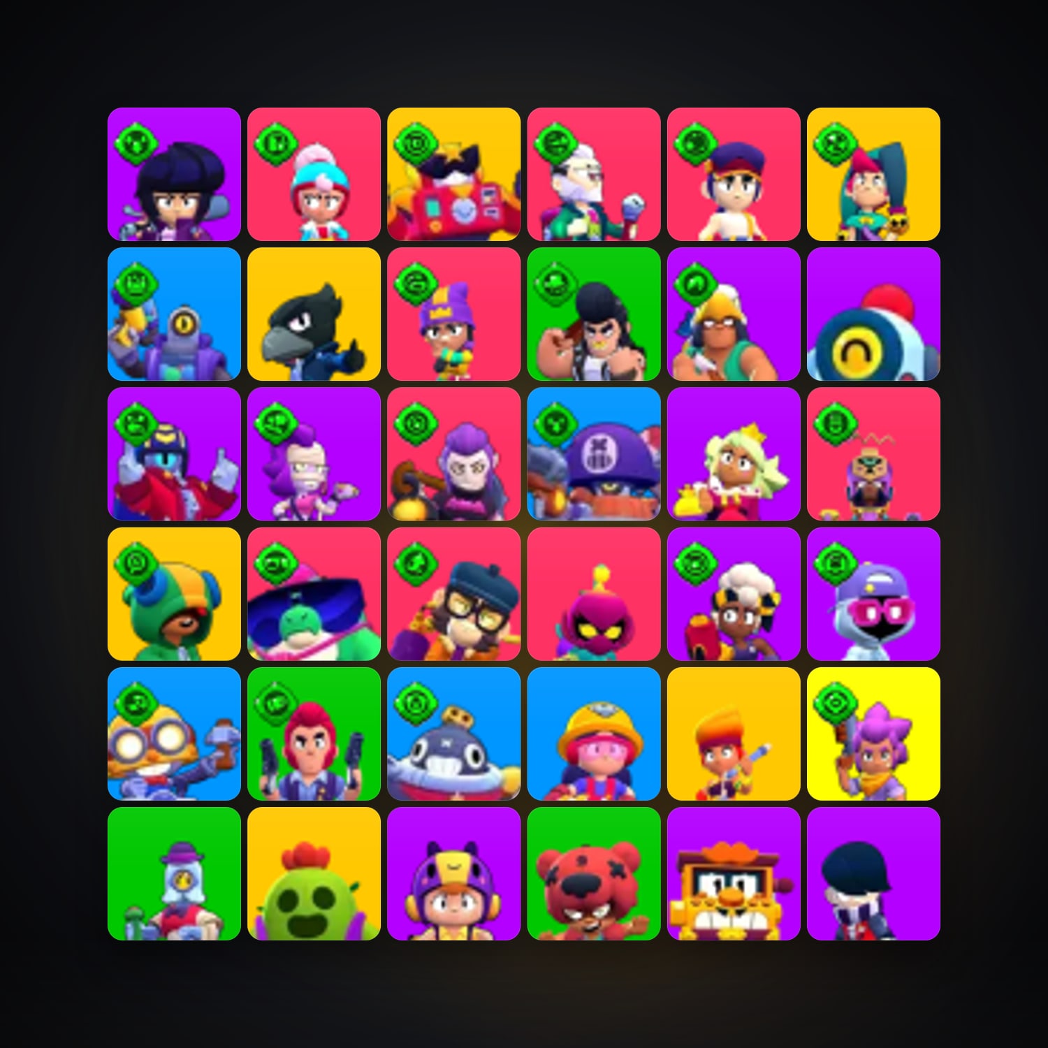 Supercell account: 106 Brawlers | 46.6K Trophies — HabibiAccounts