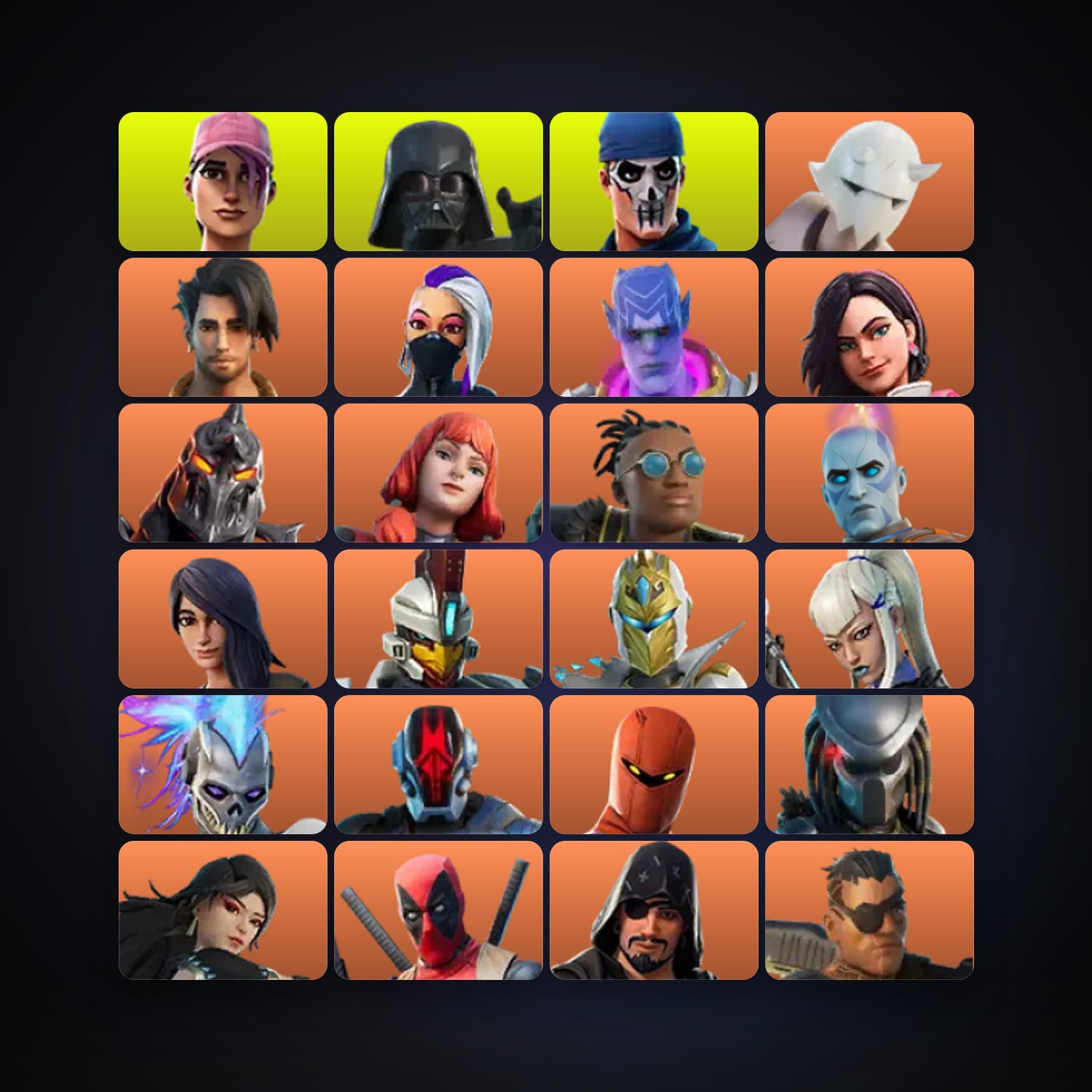 Fortnite account with Snap & Raz — 174 skins — 850 V-Bucks — lvl 2334 — HabibiAccounts