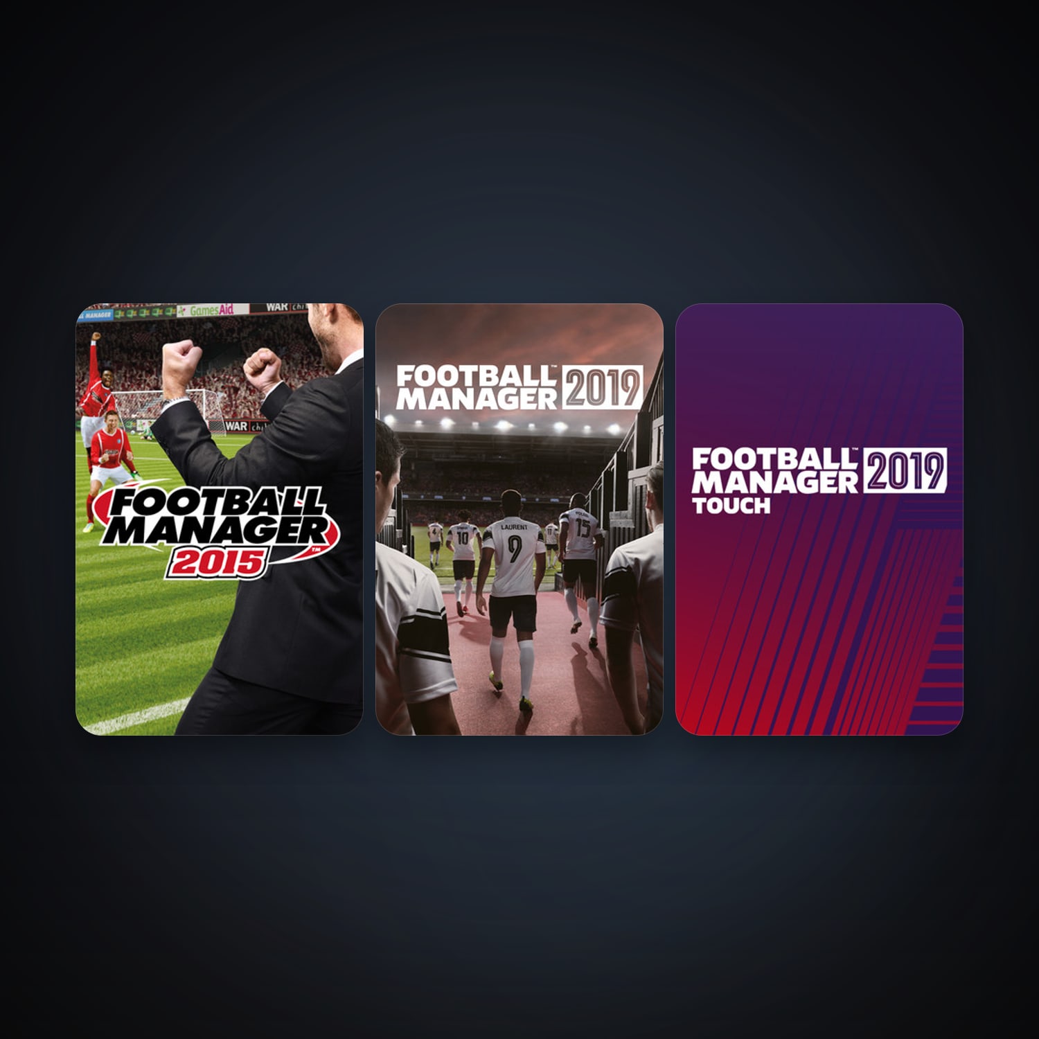 Steam account: Football Manager 2015 + Football Manager 2019, 6 games, clean — HabibiAccounts