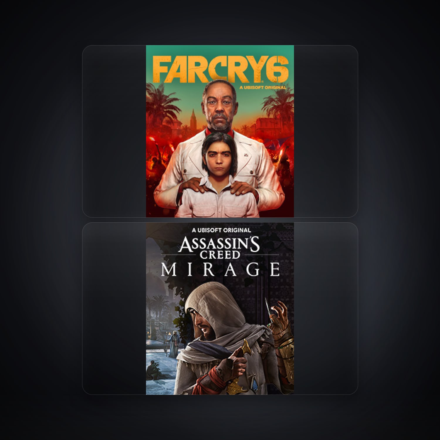 Ubisoft account — Far Cry 6 + Assassin's Creed Mirage — JP — HabibiAccounts