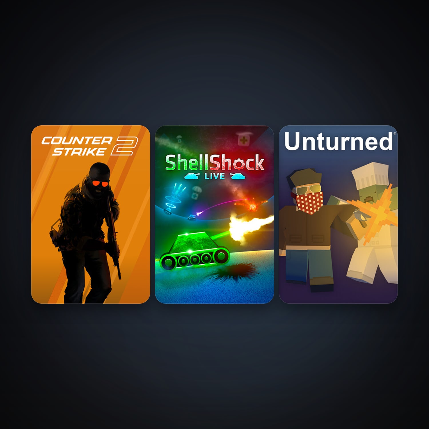 Steam account: CS2 Prime + Unturned, 4 games, clean — level 7 — HabibiAccounts