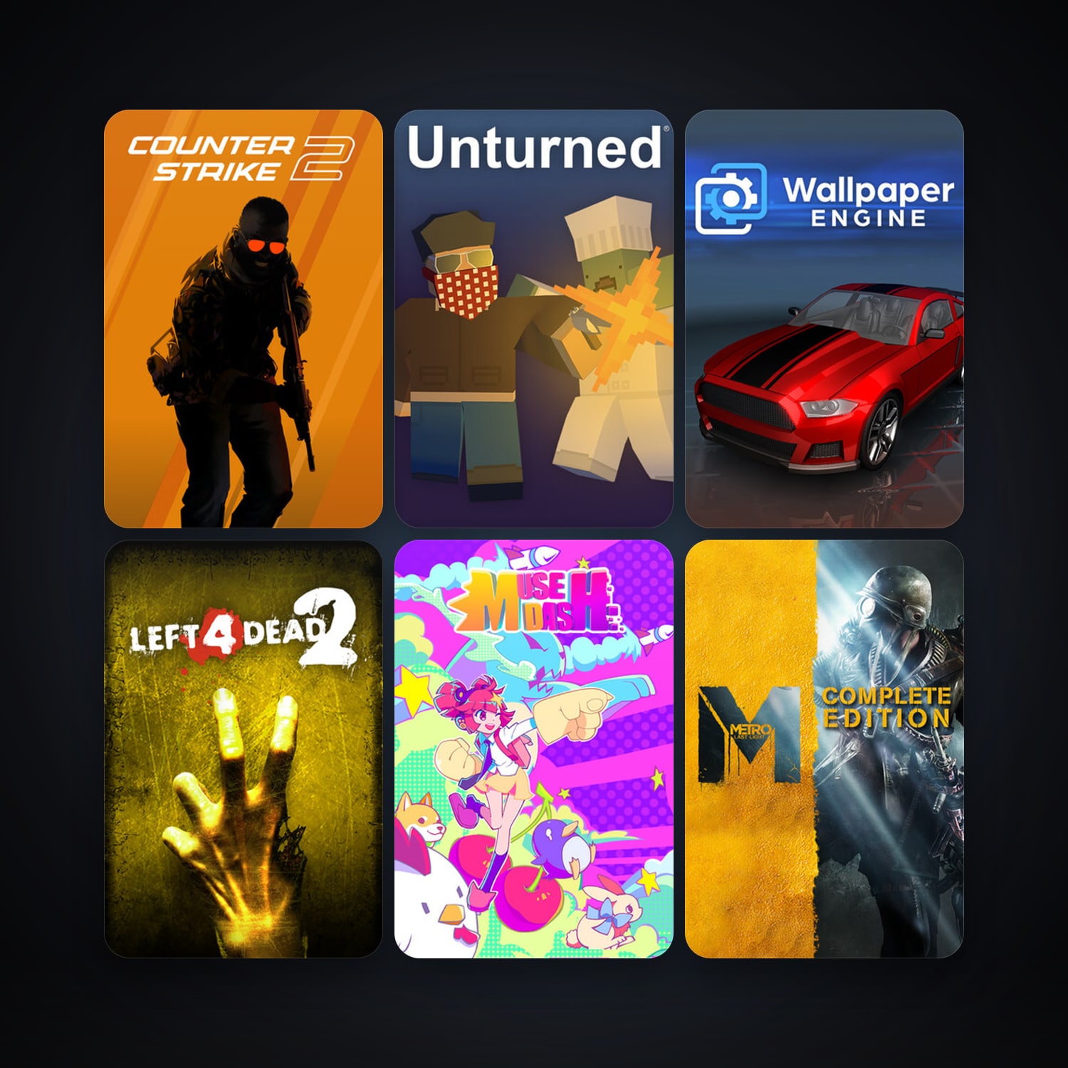 Left 4 Dead 2 + CS2 Prime, 13 games, clean — HabibiAccounts