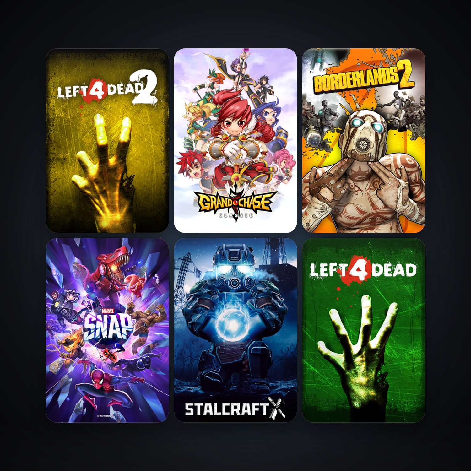 Steam account: Left 4 Dead + Left 4 Dead 2, 9 games, clean — HabibiAccounts
