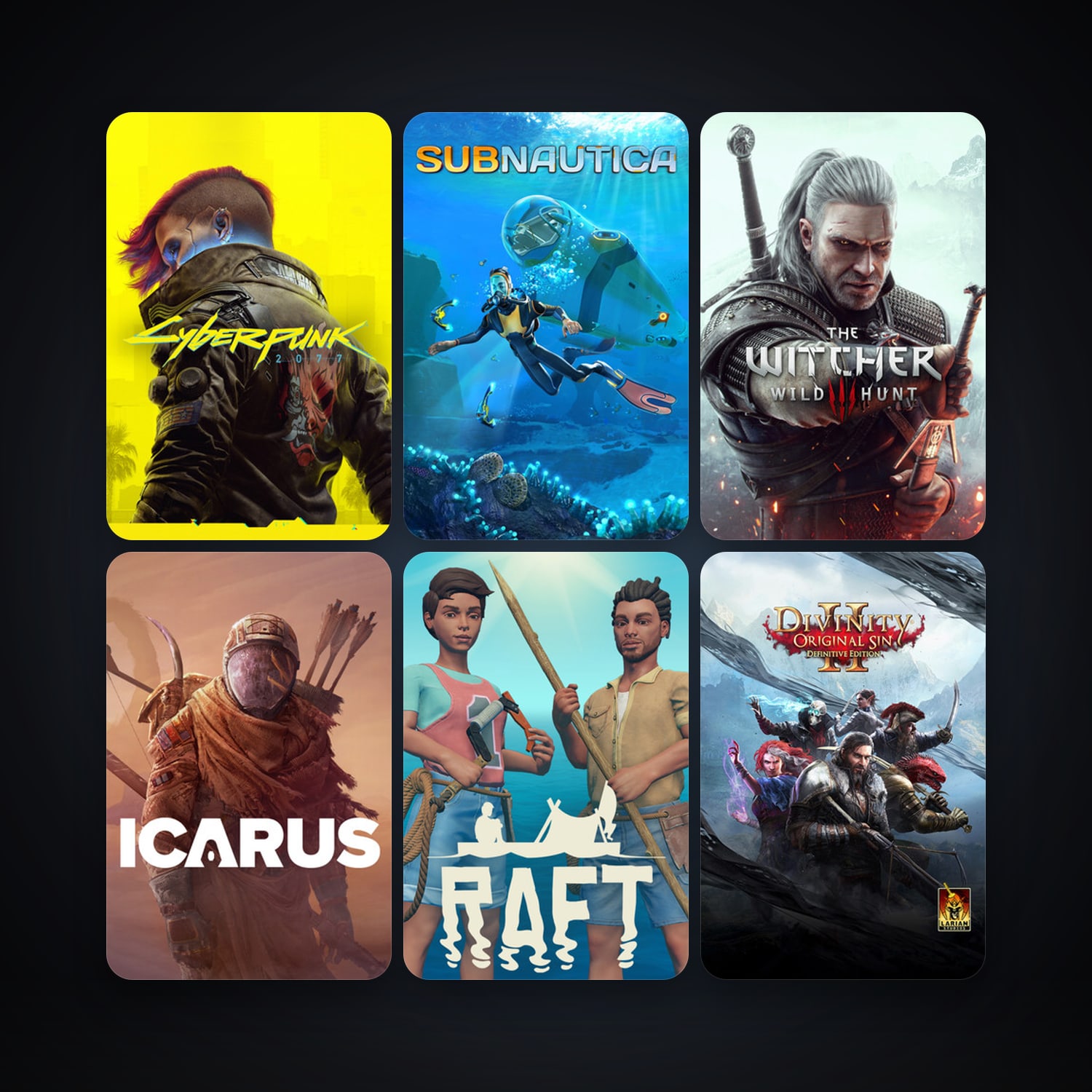 Steam account: Subnautica + The Witcher 3: Wild Hunt, 14 games, clean — level 5 — HabibiAccounts