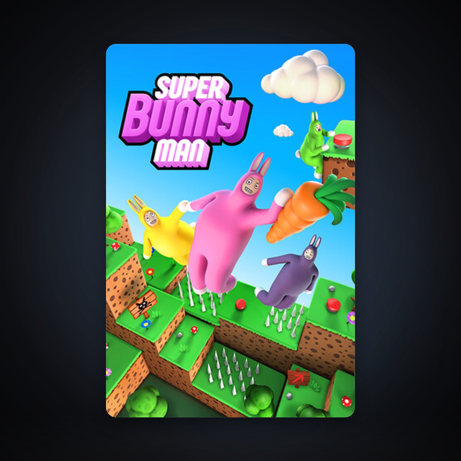 Steam account: Super Bunny Man + Wuthering Waves, 2 games, clean — HabibiAccounts