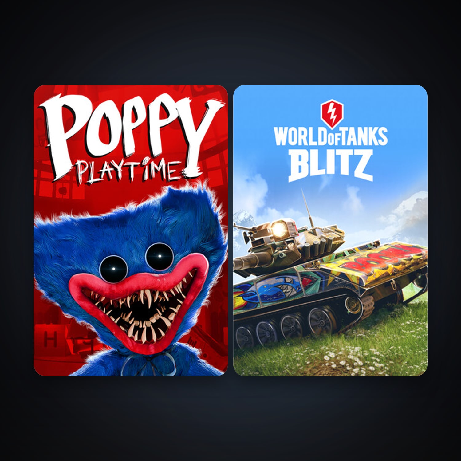 Steam account: World of Tanks Blitz + Poppy Playtime, 2 games, clean — HabibiAccounts