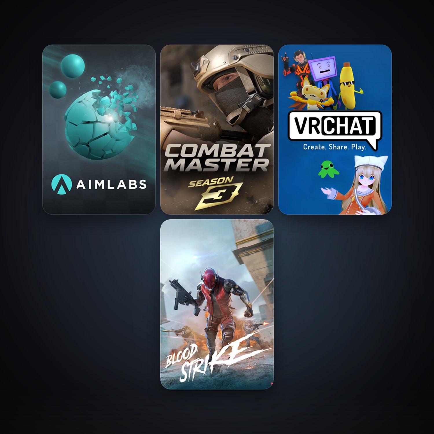 Steam account: VRChat + Aimlabs, 8 games, clean — HabibiAccounts