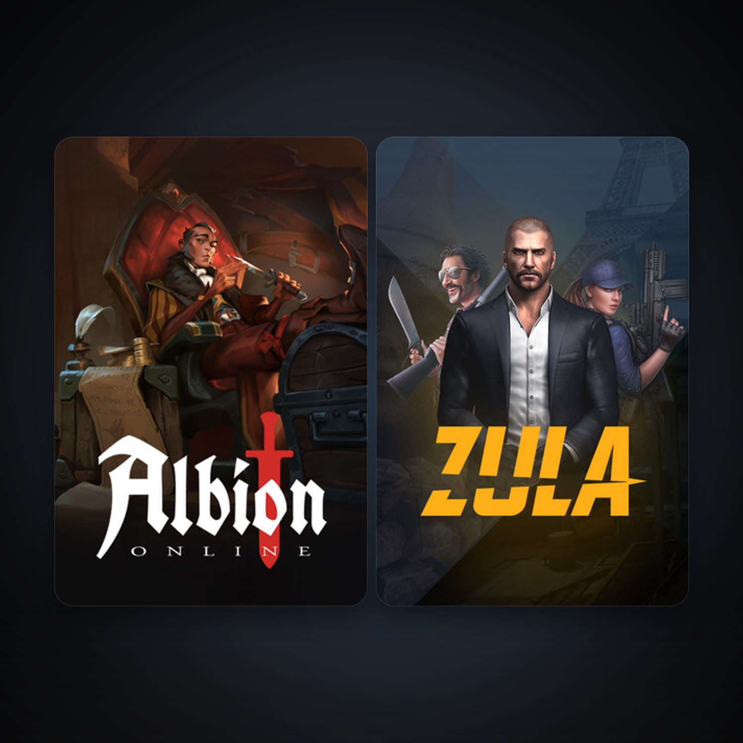 Steam account: Zula Türkiye + Albion Online, 3 games, clean — HabibiAccounts
