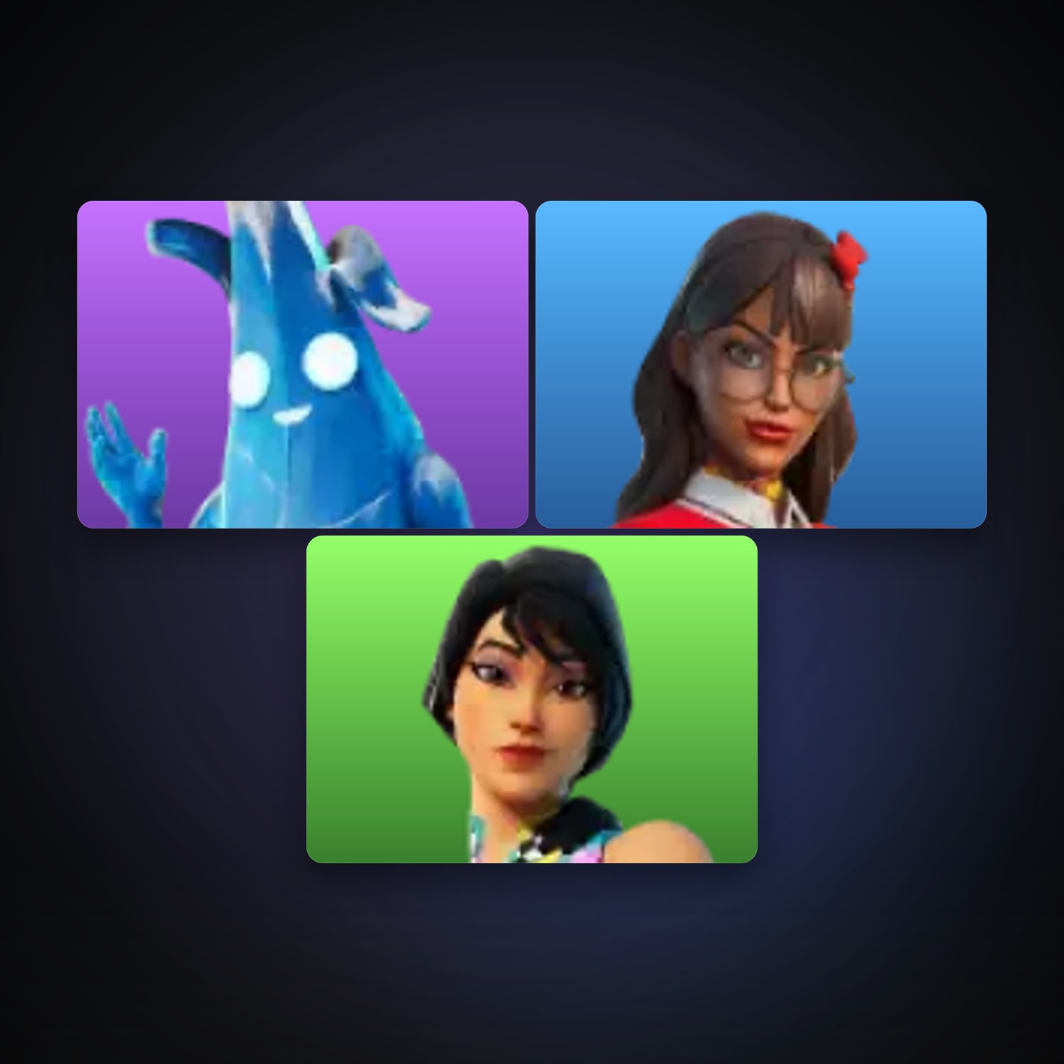 Fortnite account with Polar Peely & Krisabelle — 3 skins — 500 V-Bucks — lvl 112 — HabibiAccounts