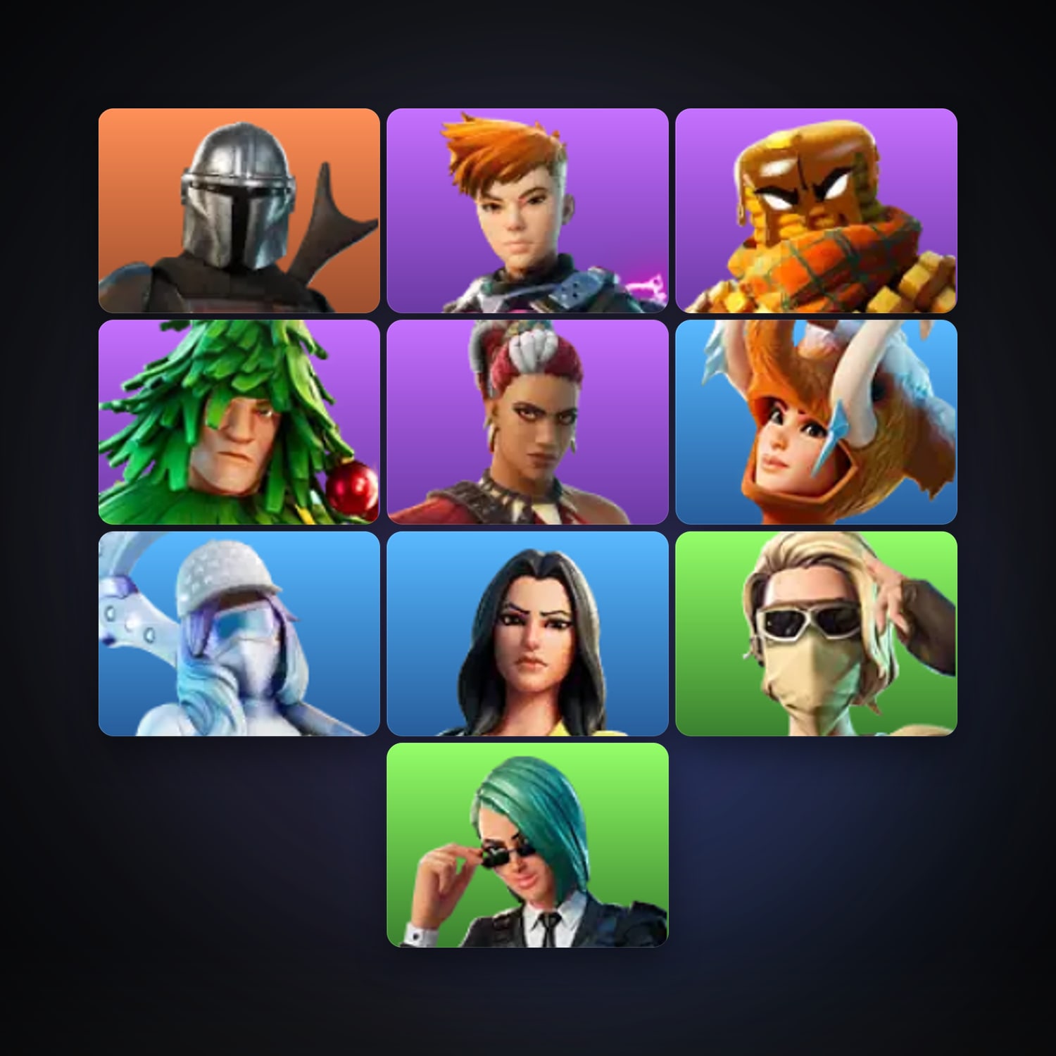 Fortnite account with Mandalorian & Reese — 10 skins — 50 V-Bucks — lvl 438 — HabibiAccounts