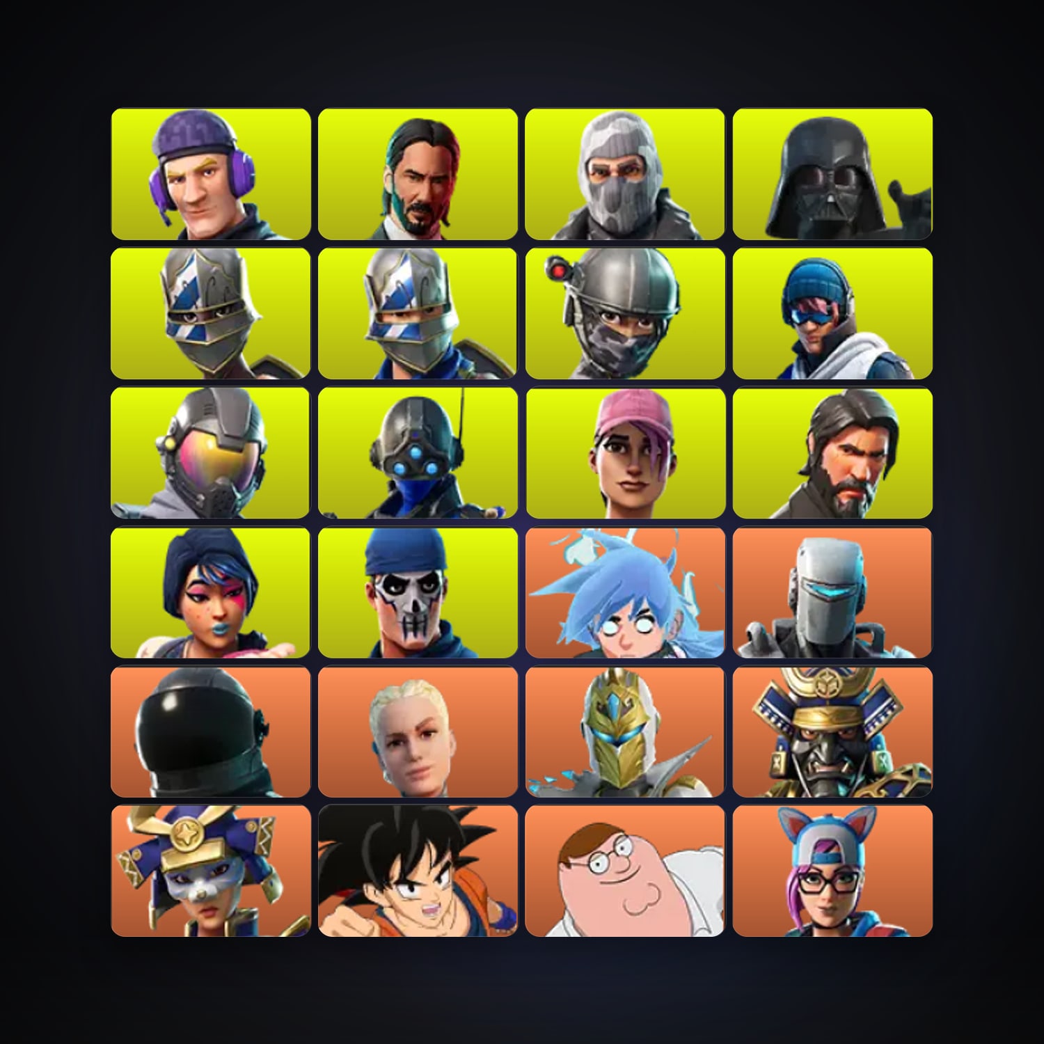 Fortnite account with Drift & Nezumi — 413 skins — 700 V-Bucks — lvl 3597 — HabibiAccounts