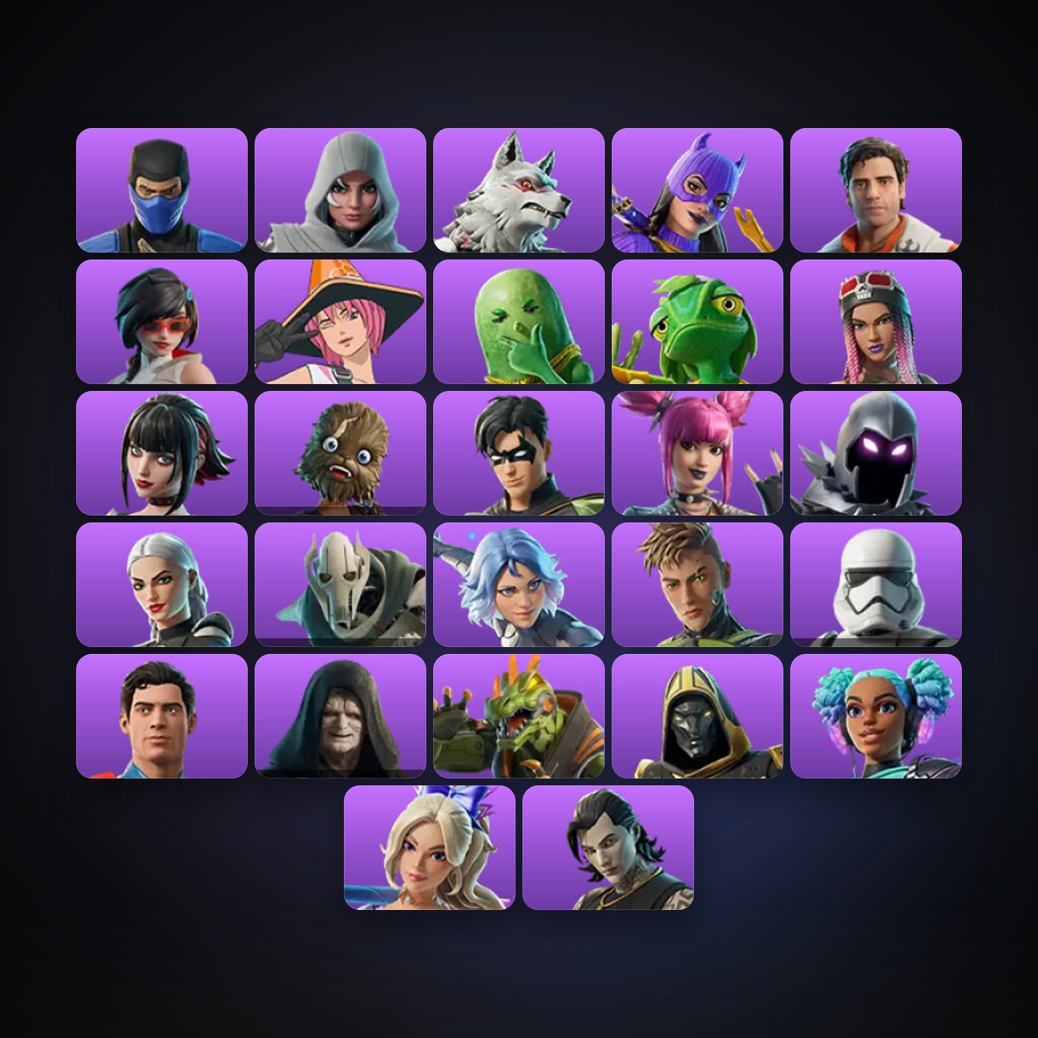 Fortnite account with Sub-Zero (MK3) & Vanguard Zadie — 27 skins — 1.7K V-Bucks — lvl 472 — HabibiAccounts