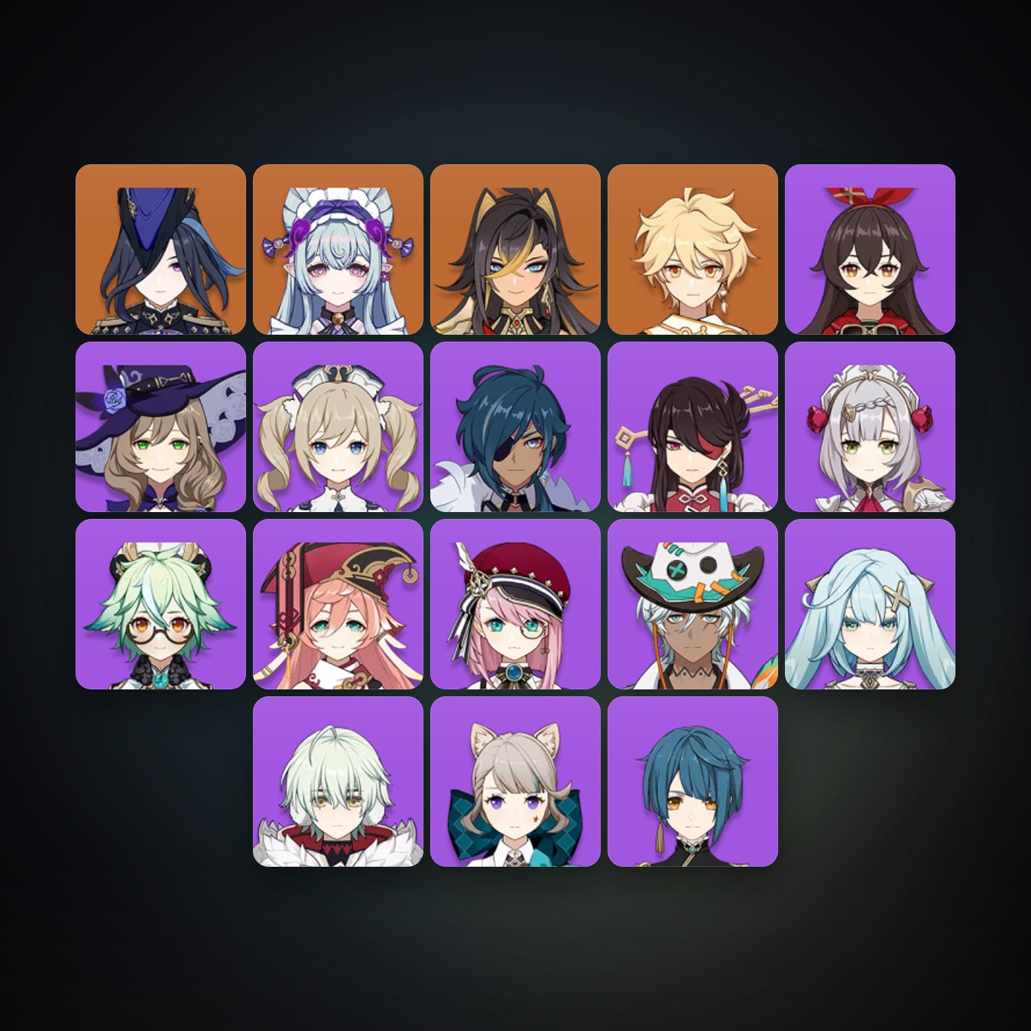 Genshin Impact account — AR 25 | 18 Chars | 3× 5★ — HabibiAccounts