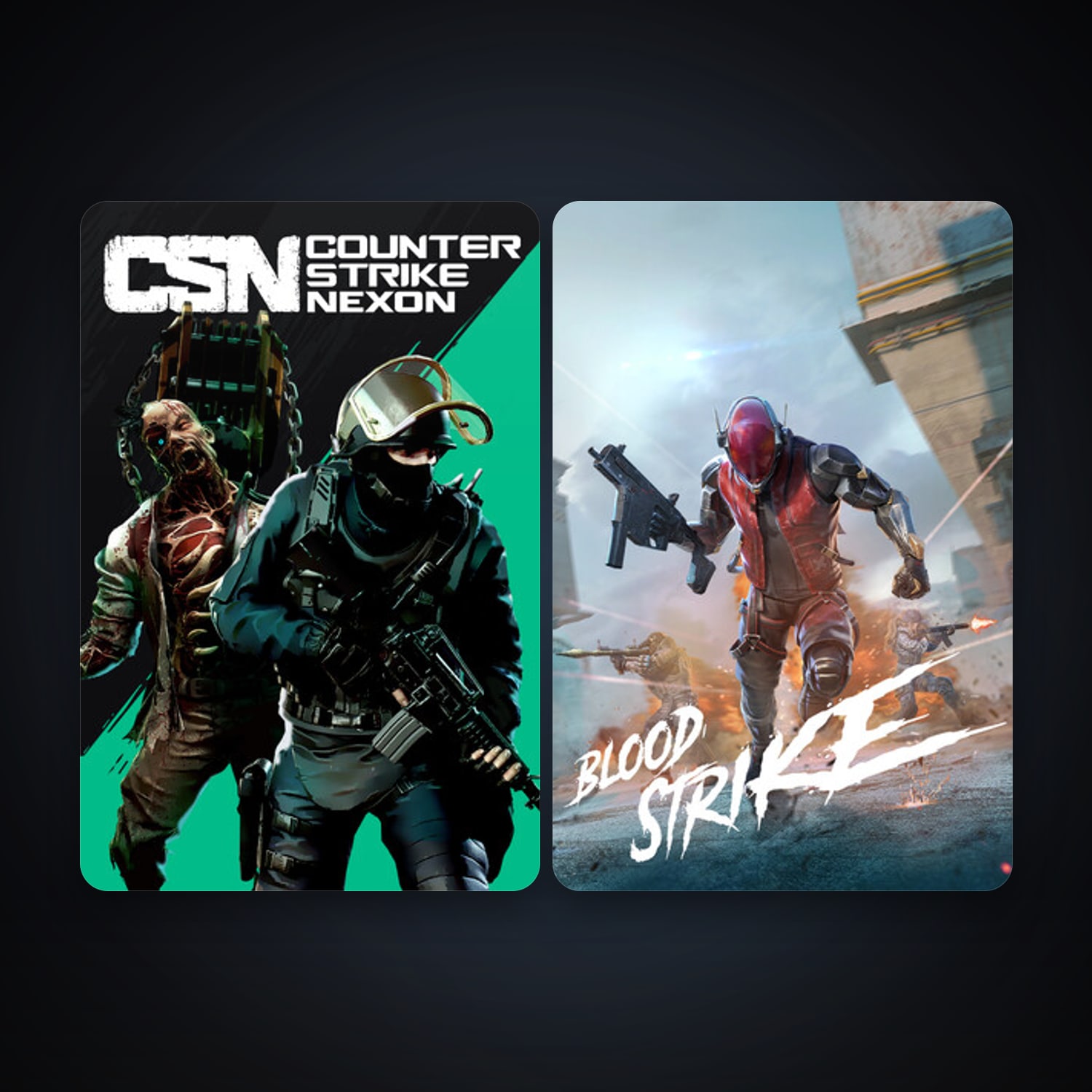 Steam account: Counter-Strike Nexon: Studio + Blood Strike, 2 games, clean — HabibiAccounts