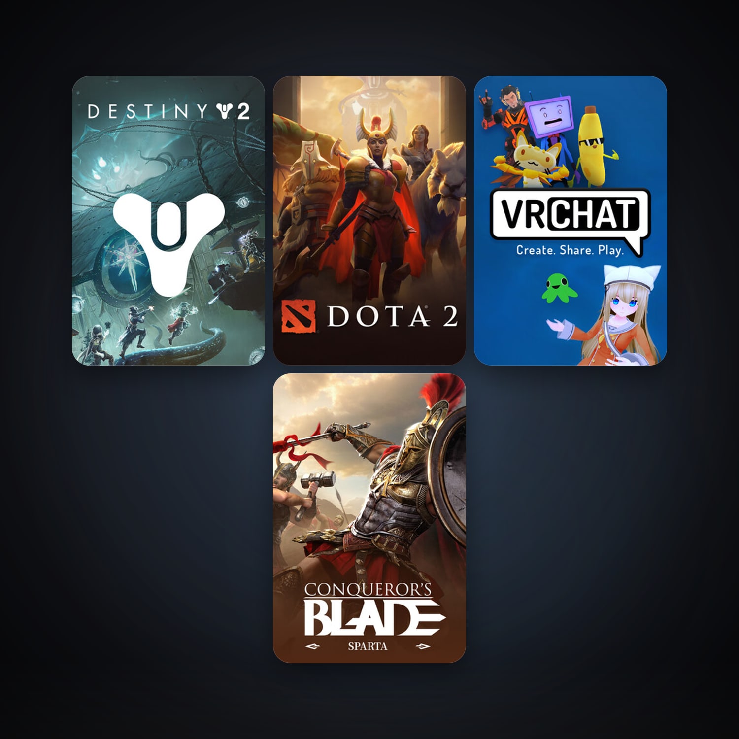 Steam account: Dota 2 + VRChat, 8 games, clean — HabibiAccounts