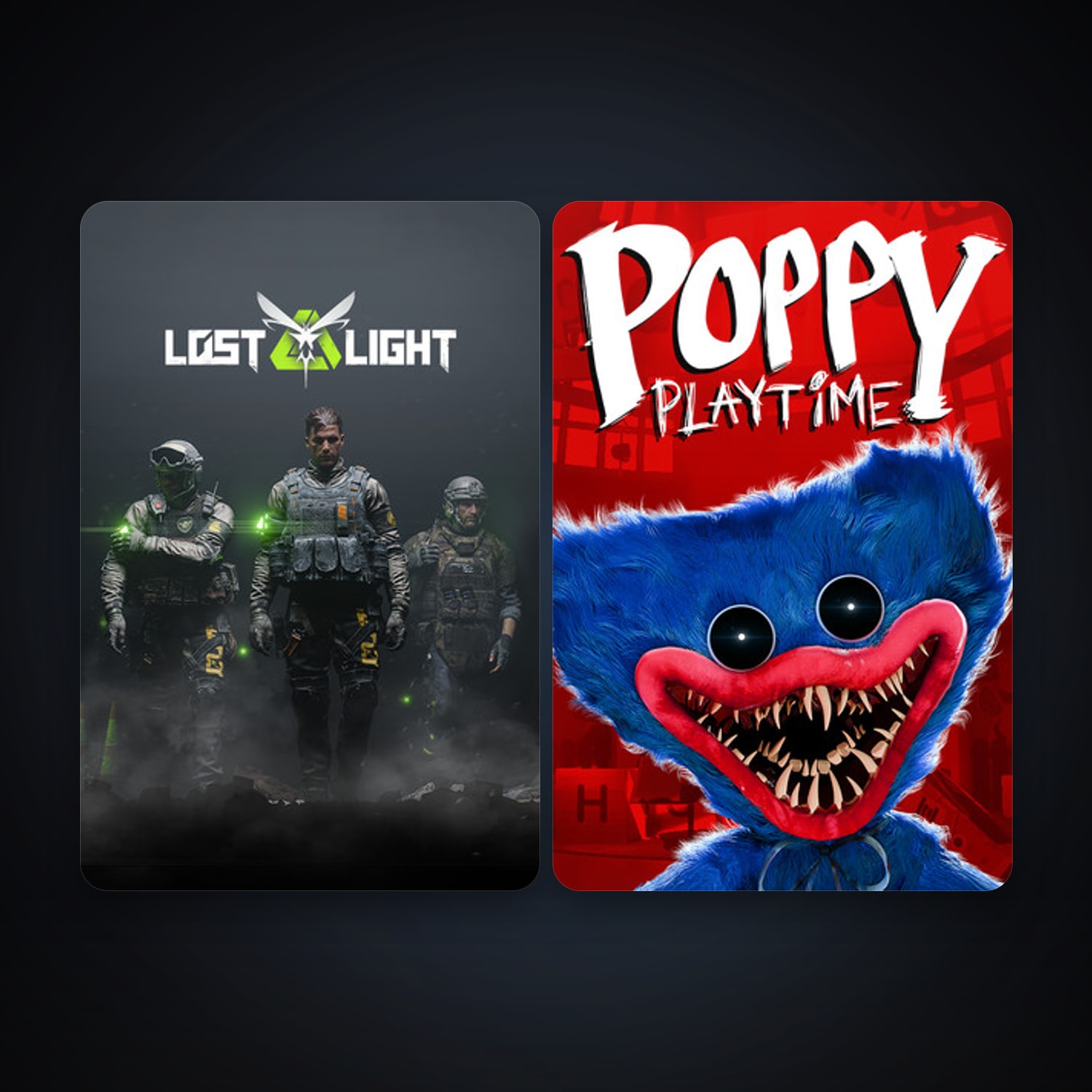 Steam account: Poppy Playtime + Lost Light, 3 games, clean — HabibiAccounts