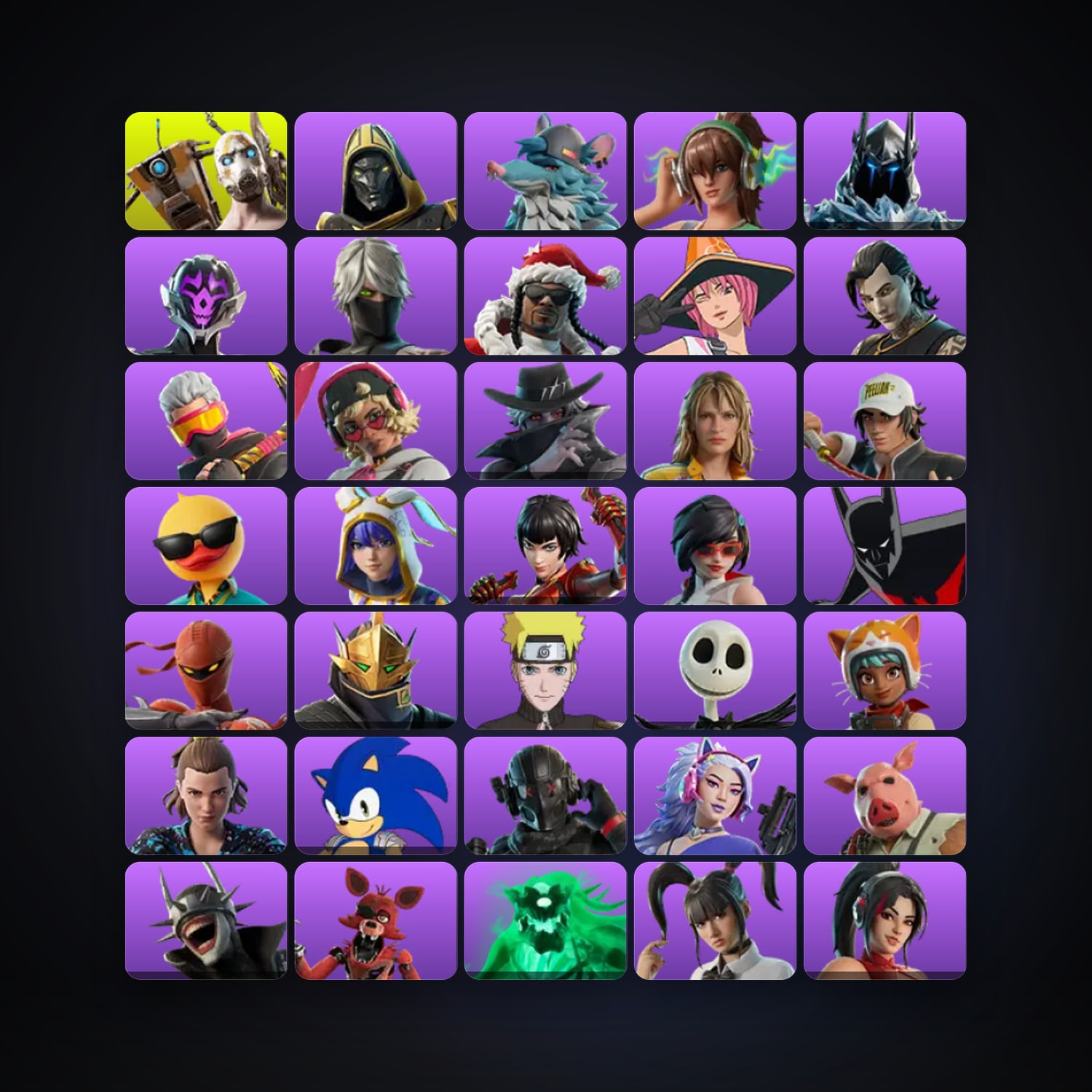 Fortnite account with Psycho Bandit & Blitz Knight — 94 skins — 1.5K V-Bucks — lvl 1540 — HabibiAccounts