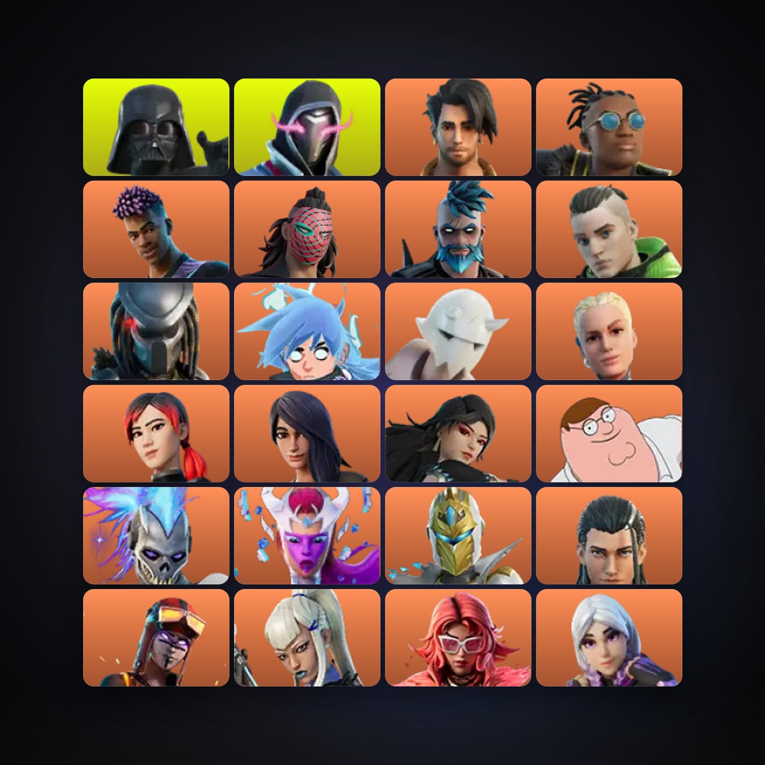 Fortnite account with Raz & Malik — 212 skins — 350 V-Bucks — lvl 3065 — HabibiAccounts