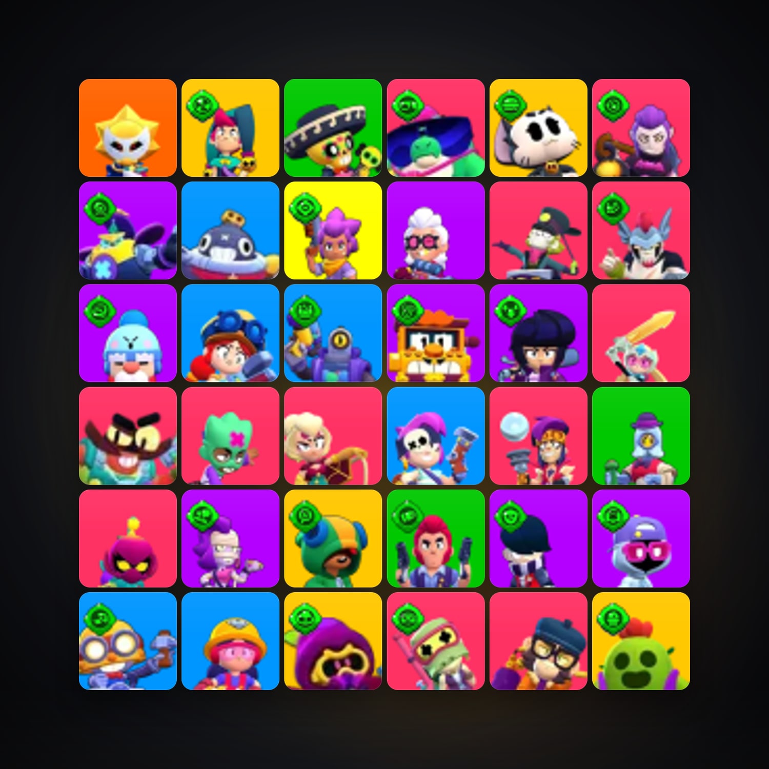 107 Brawlers | 148.6K Trophies — Supercell Account — HabibiAccounts