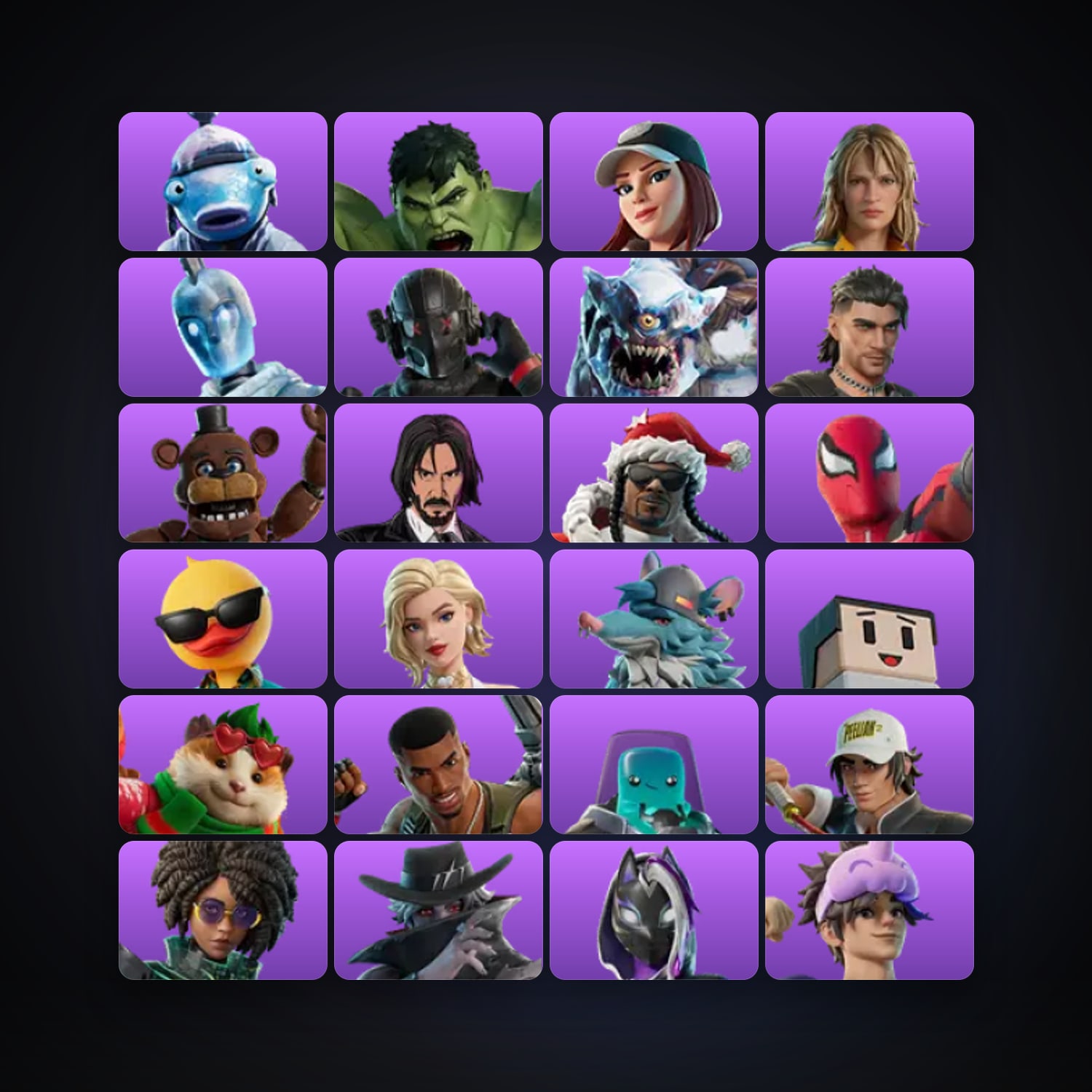 Fortnite account with Renegade Raider & Frozen Fishstick — 62 skins — 150 V-Bucks — lvl 1125 — HabibiAccounts