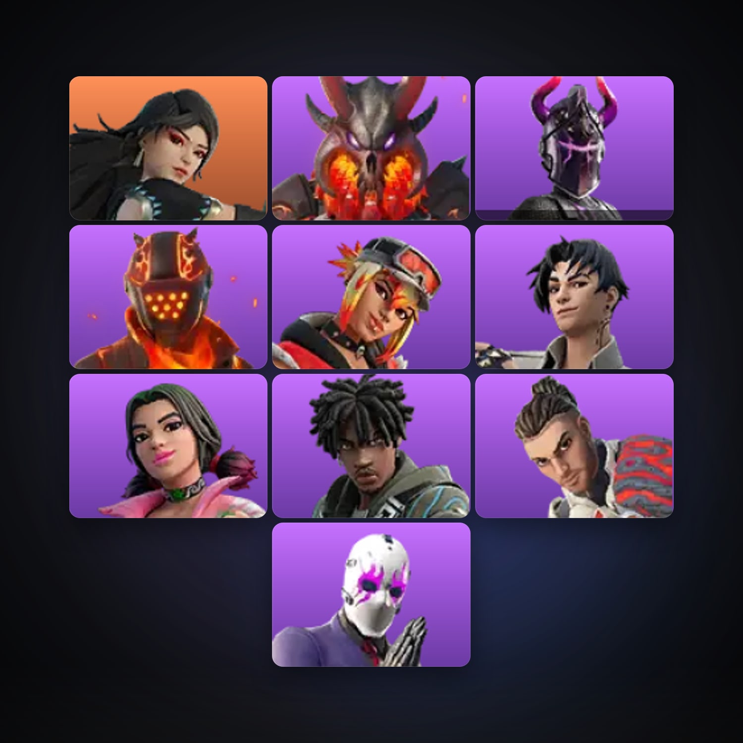 Fortnite account with Era & Molten Ragnarok — 15 skins — 50 V-Bucks — lvl 95 — HabibiAccounts
