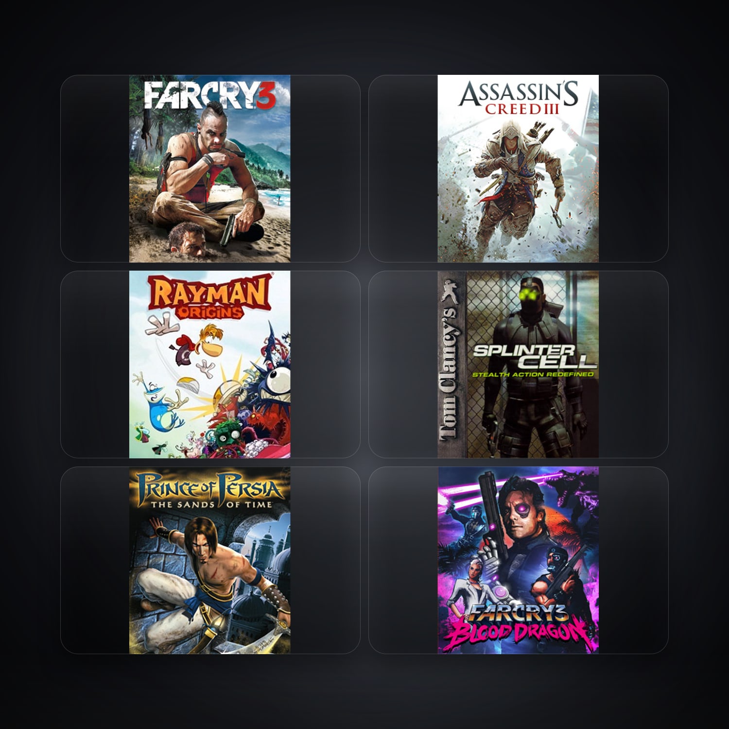 Ubisoft account — Far Cry 3 Deluxe Edition + Assassin's Creed III — BR — 15 games — HabibiAccounts