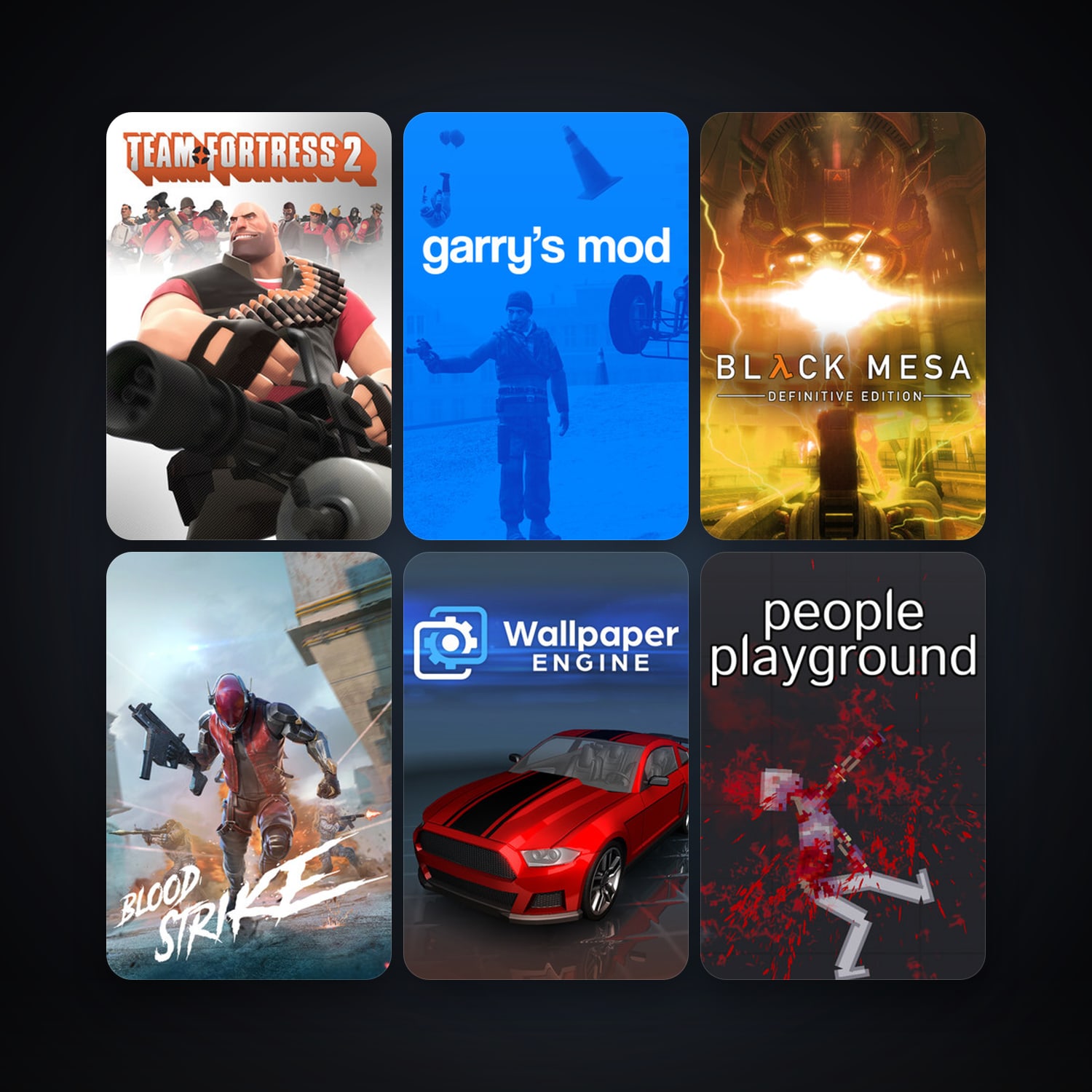 Steam account: Half-Life 2 + Half-Life 2: Deathmatch, 12 games, clean — HabibiAccounts
