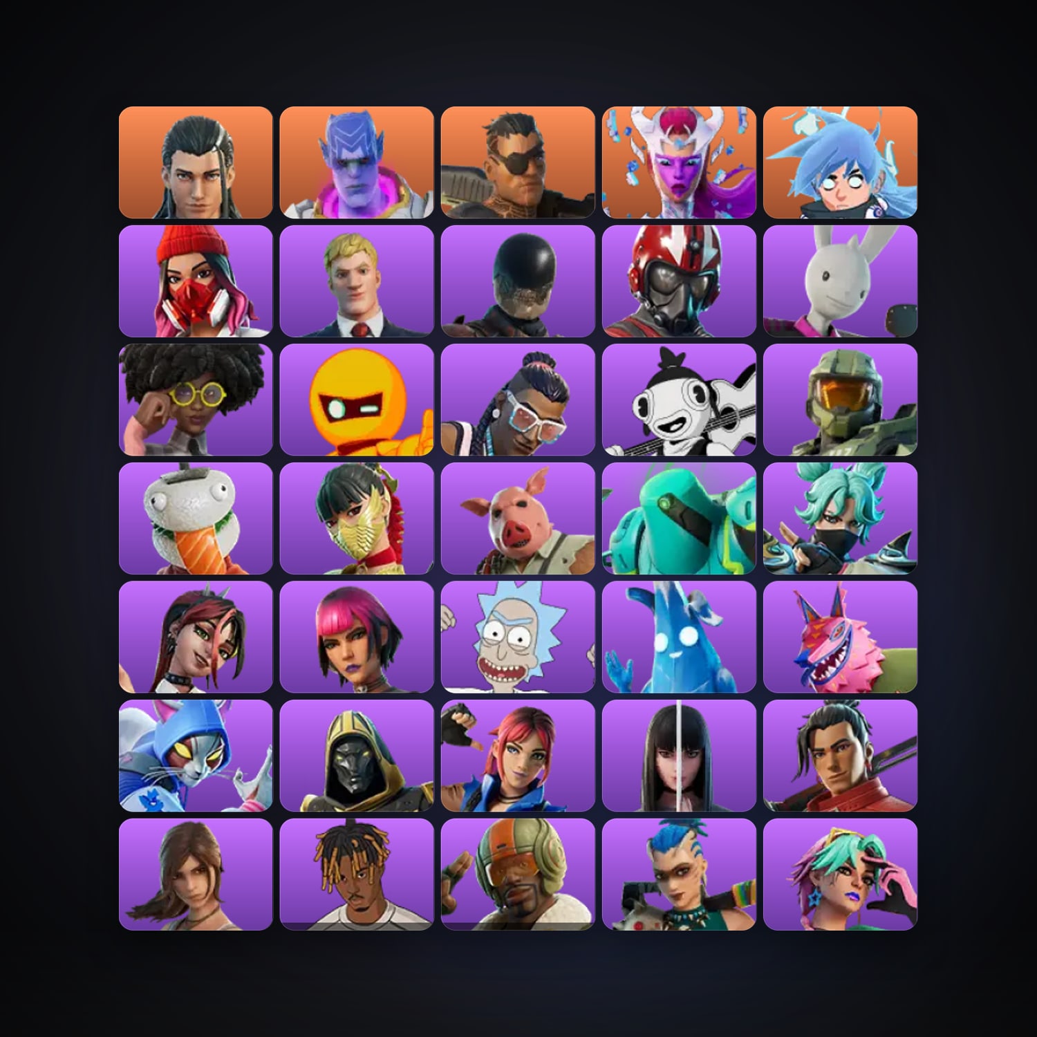 Fortnite account with The Ageless & Kymera — 52 skins — 150 V-Bucks — lvl 979 — HabibiAccounts